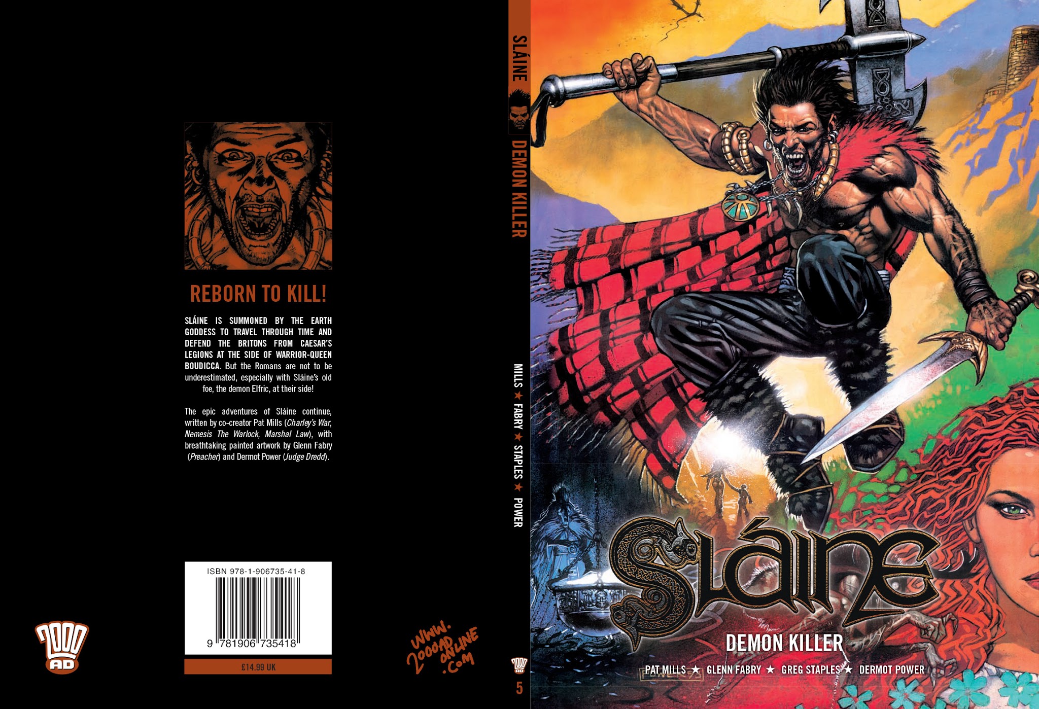 Read online Sláine comic -  Issue # TPB 5 - 1