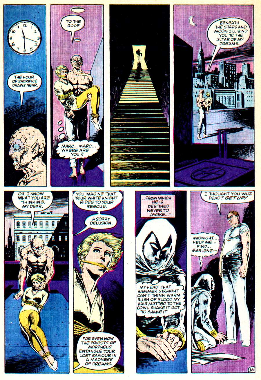 Read online Moon Knight (1985) comic -  Issue #3 - 17