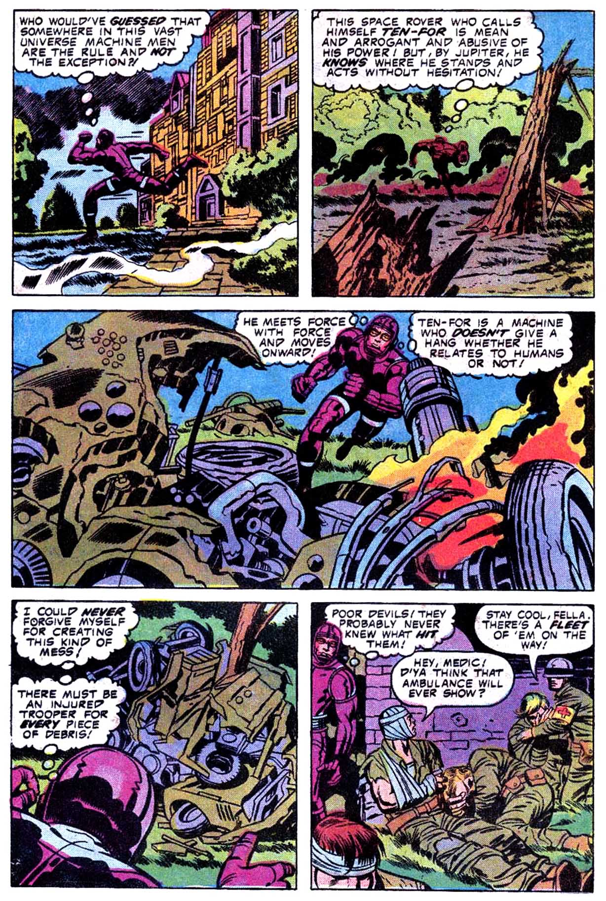 Read online Machine Man (1978) comic -  Issue #4 - 5
