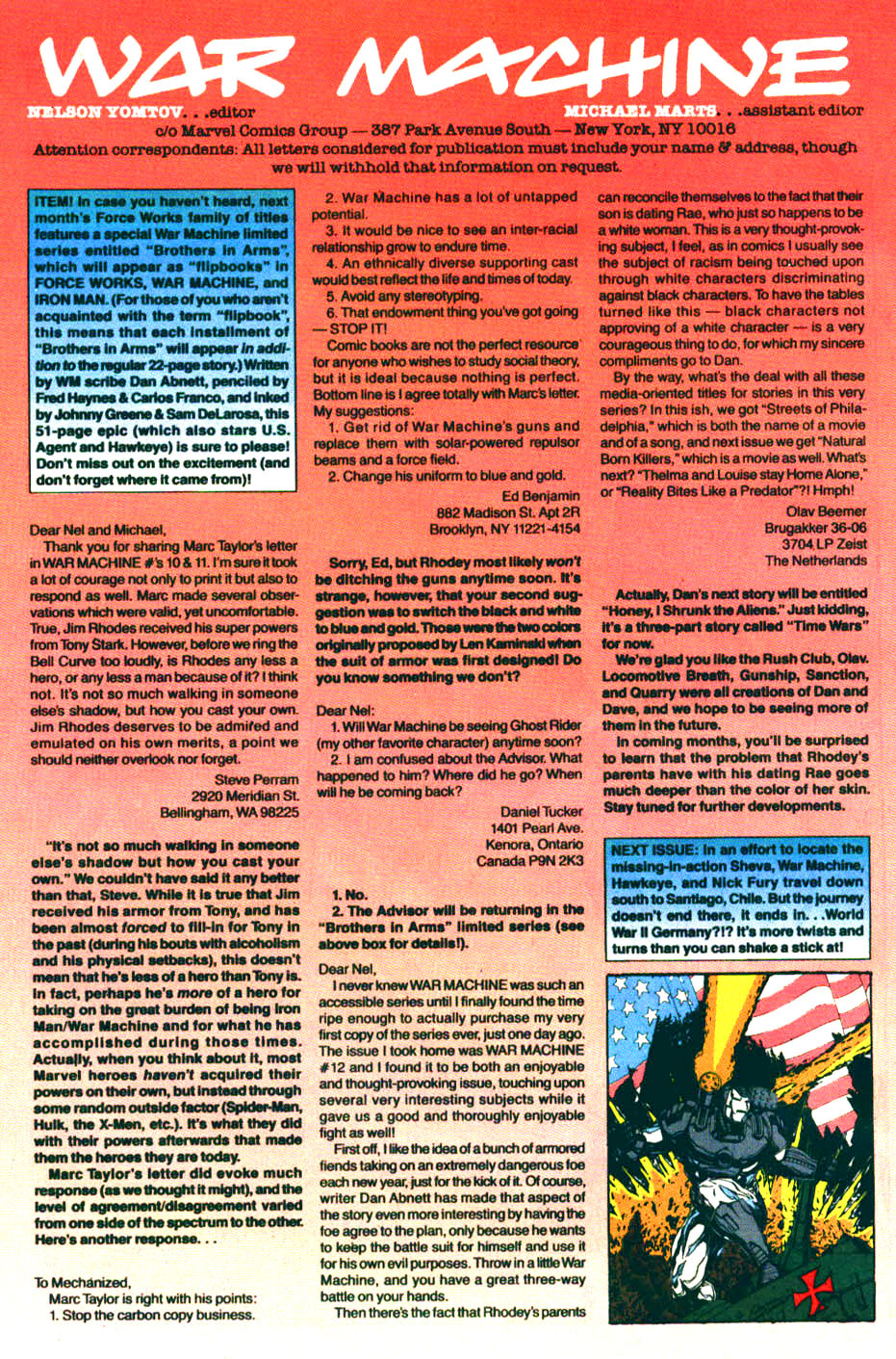 Read online War Machine (1994) comic -  Issue #14 - 24
