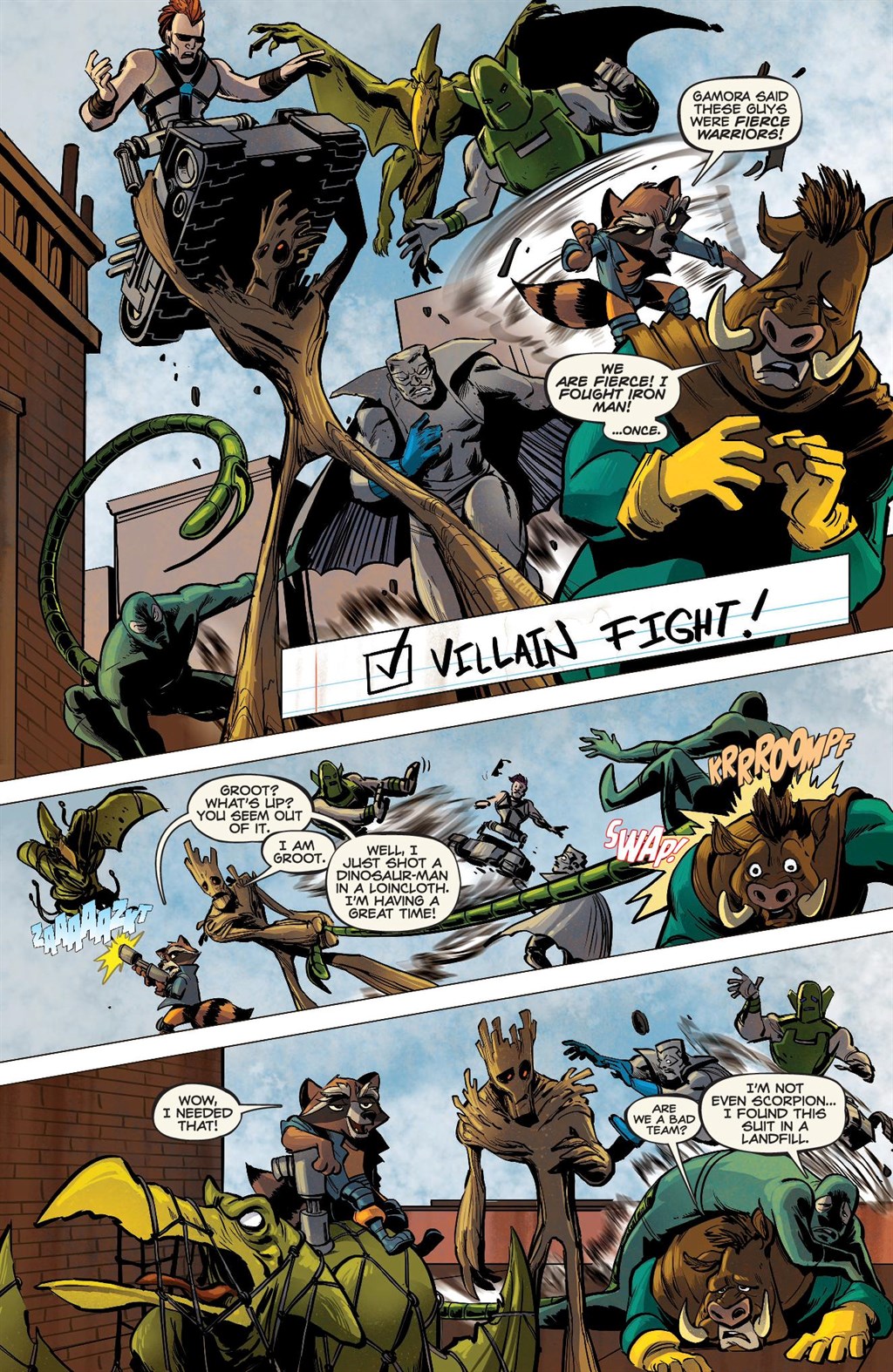 Read online Marvel-Verse: Rocket & Groot comic -  Issue # TPB - 65