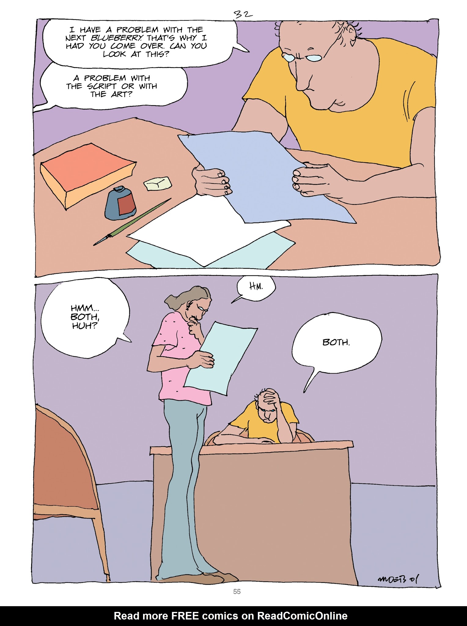 Read online Moebius Library comic -  Issue # TPB 2 - 54
