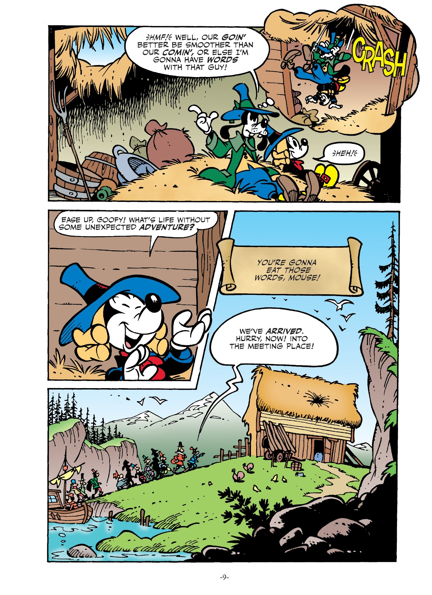 Read online Mickey and Donald: The Search For the Zodiac Stone comic -  Issue # TPB - 8