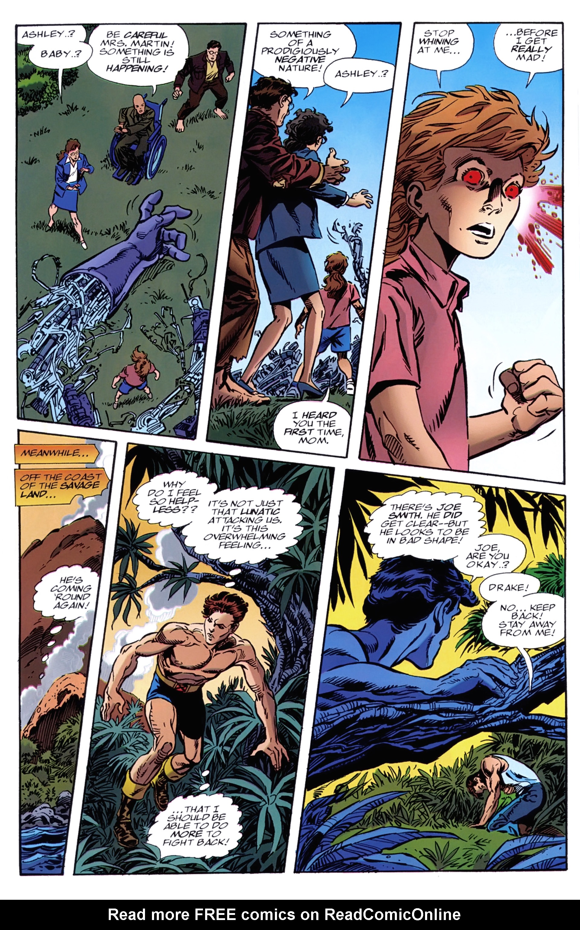 Read online X-Men: Hidden Years comic -  Issue #10 - 45
