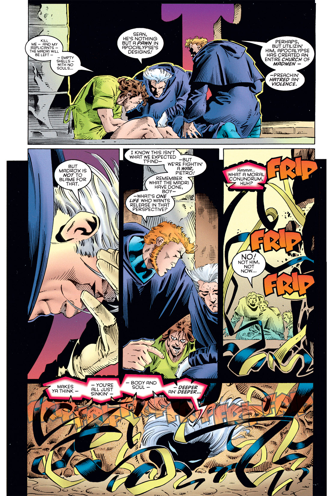 Read online X-Men: The Complete Age of Apocalypse Epic comic -  Issue # TPB 4 - 124