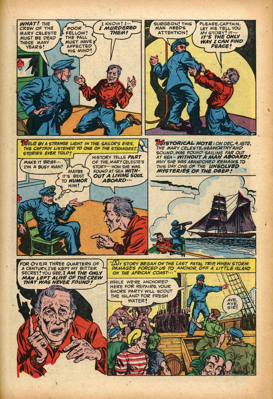 Read online Adventures Into The Unknown comic -  Issue #5 - 33