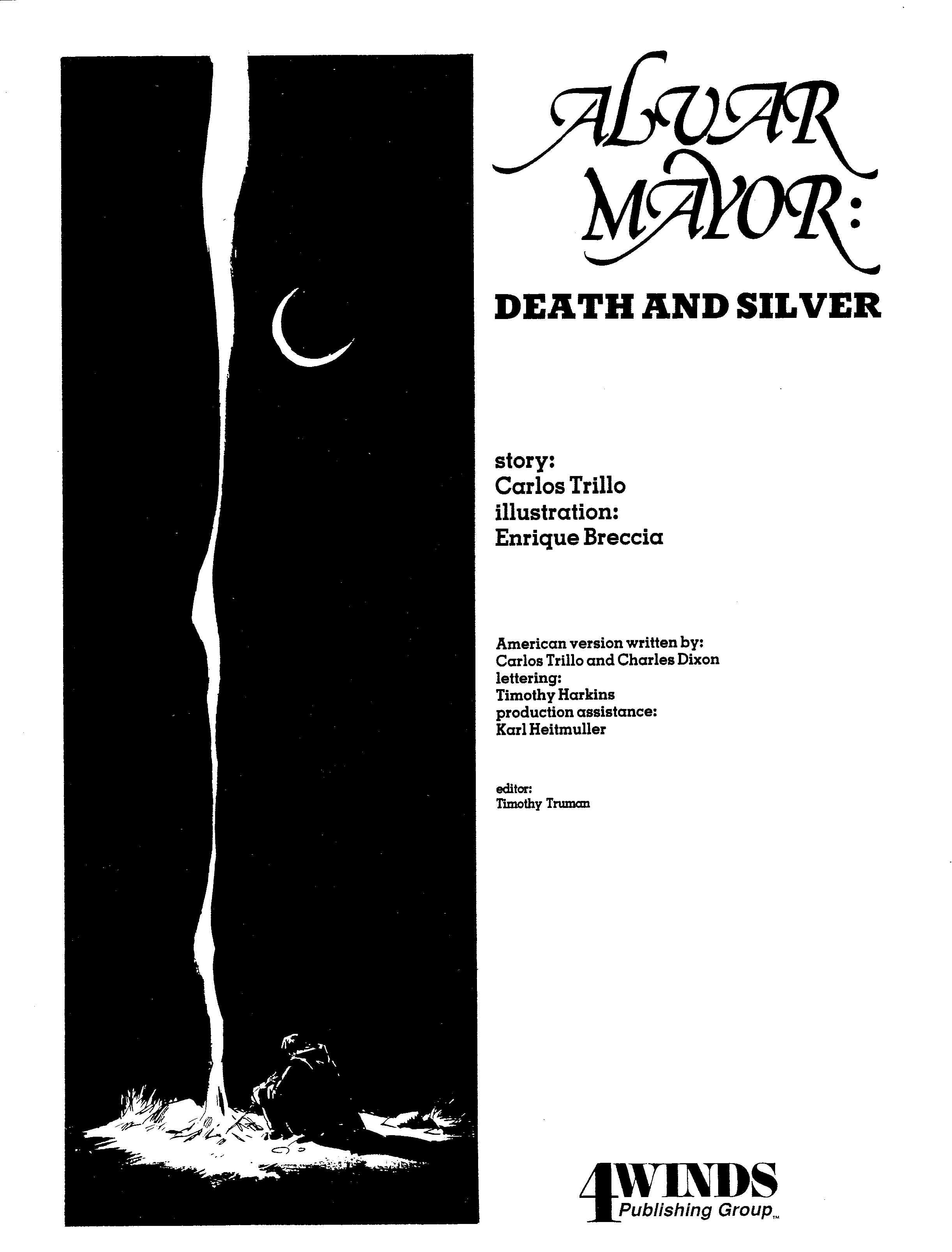 Read online Alvar Mayor: Death and Silver comic -  Issue # Full - 2