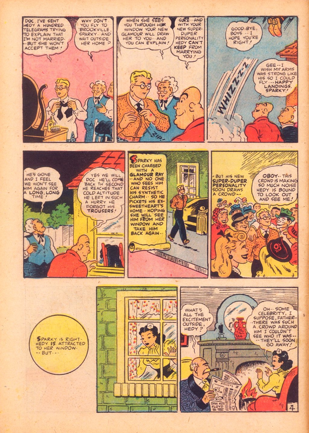 Read online Sparky Watts comic -  Issue #3 - 6
