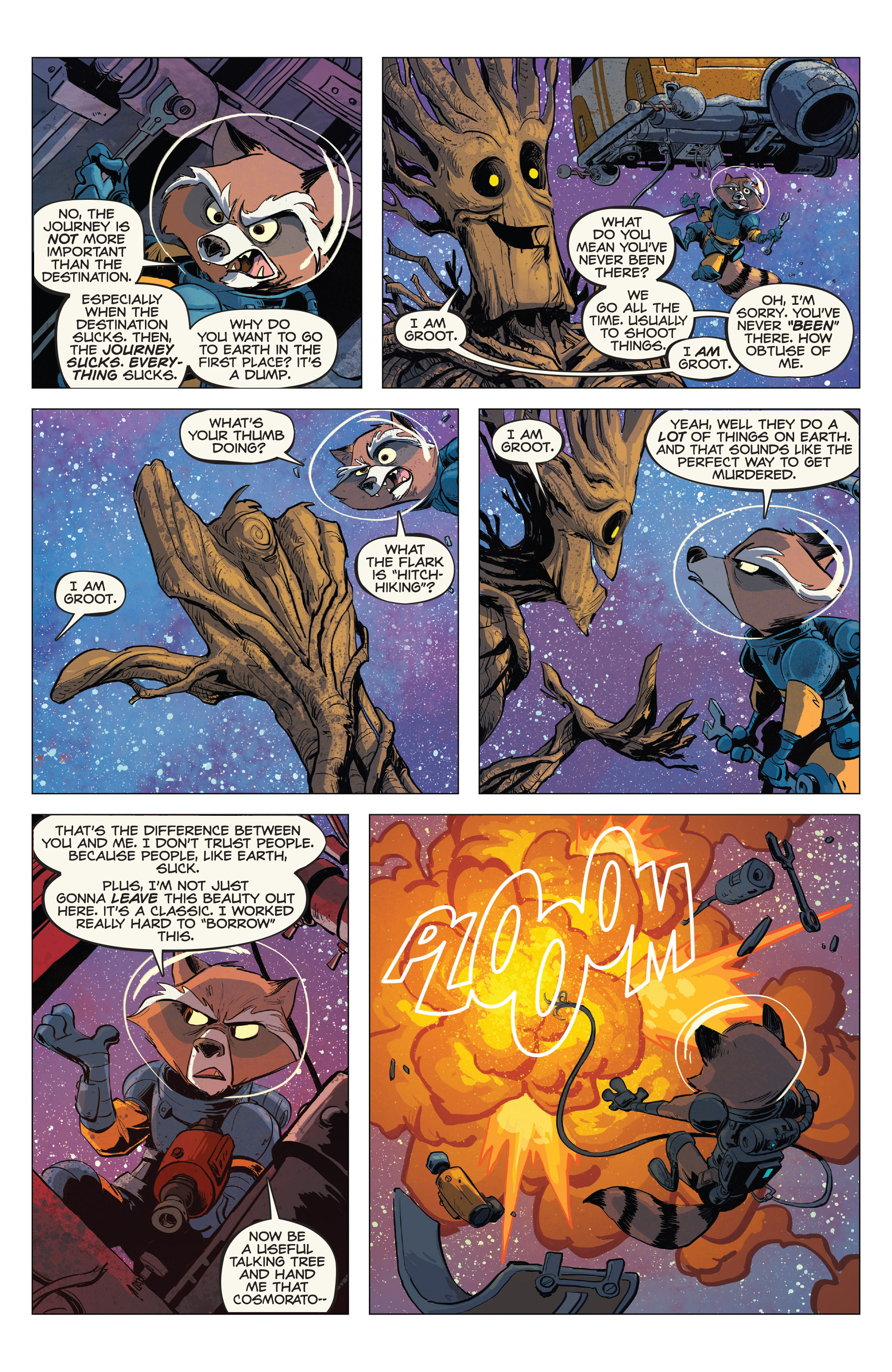 Read online Groot comic -  Issue #1 - 3