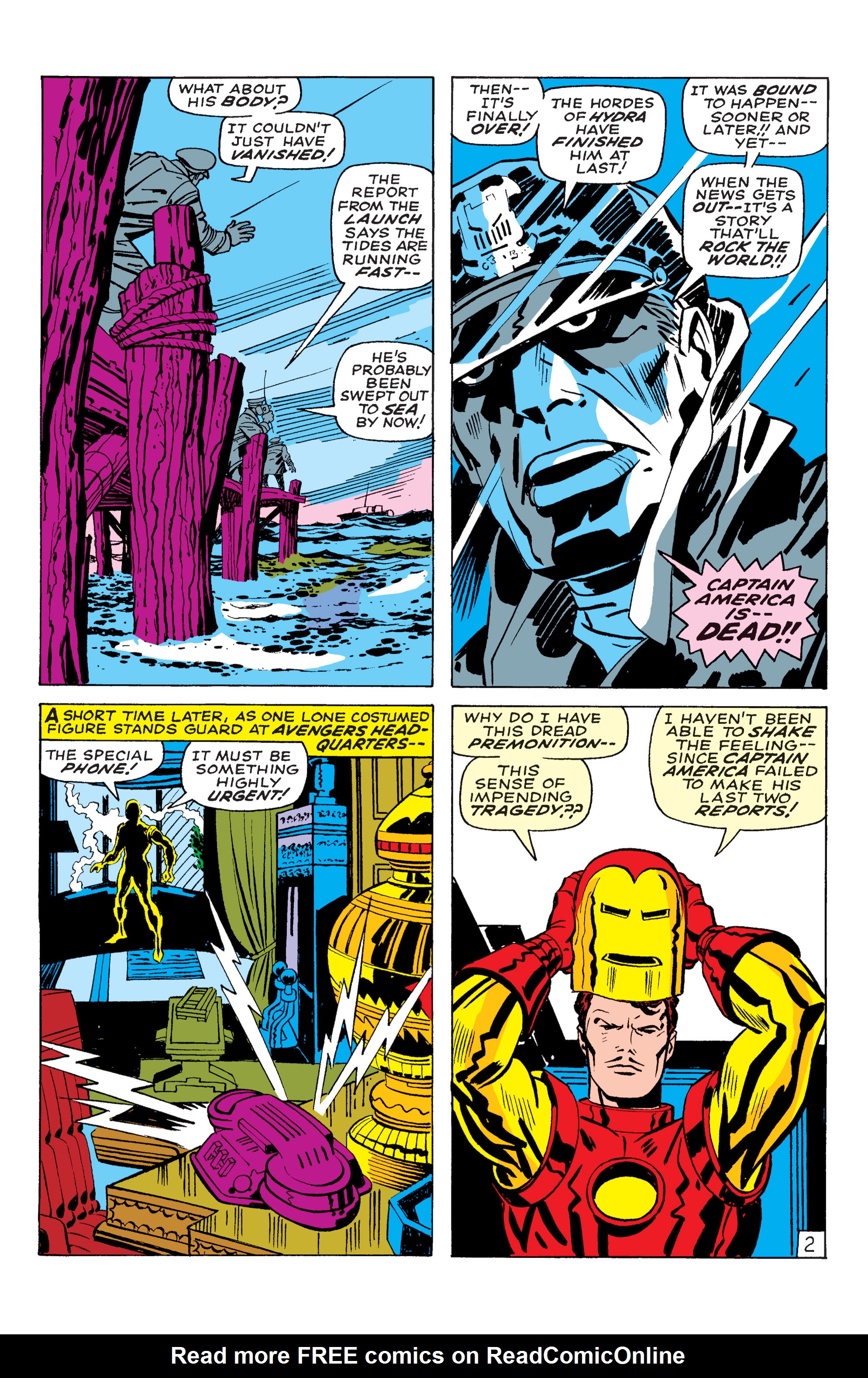 Read online Marvel Masterworks: Captain America comic -  Issue # TPB 3 (Part 3) - 36