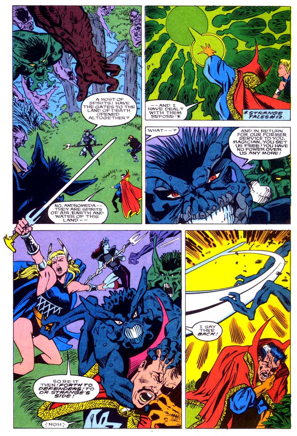 Read online Doctor Strange: Sorcerer Supreme comic -  Issue #3 - 23