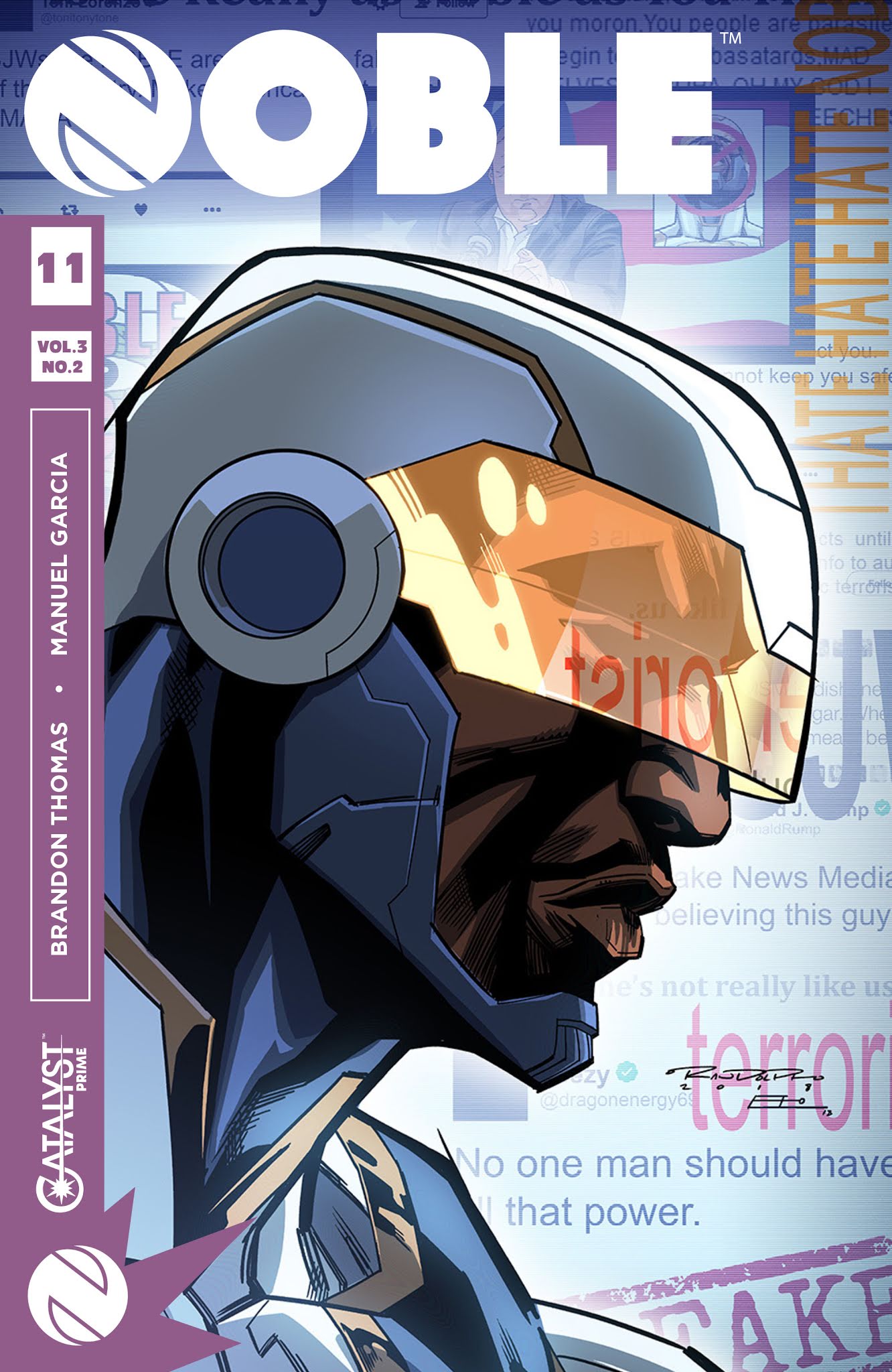 Read online Noble comic -  Issue #11 - 1