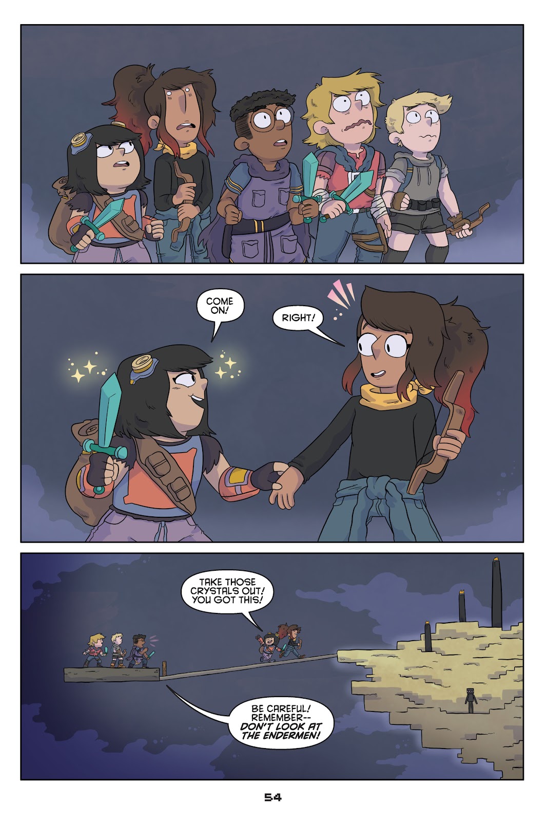 Minecraft issue TPB 1 - Page 54
