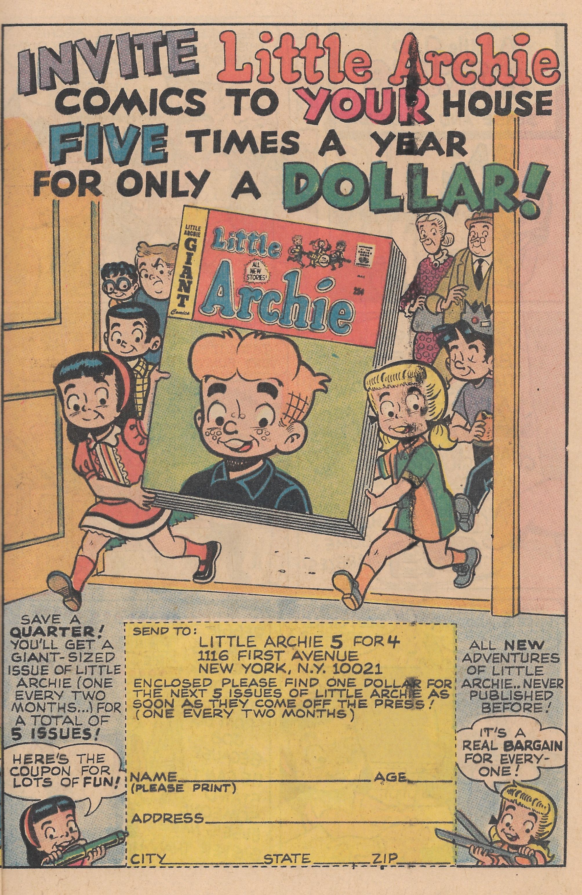 Read online The Adventures of Little Archie comic -  Issue #55 - 31