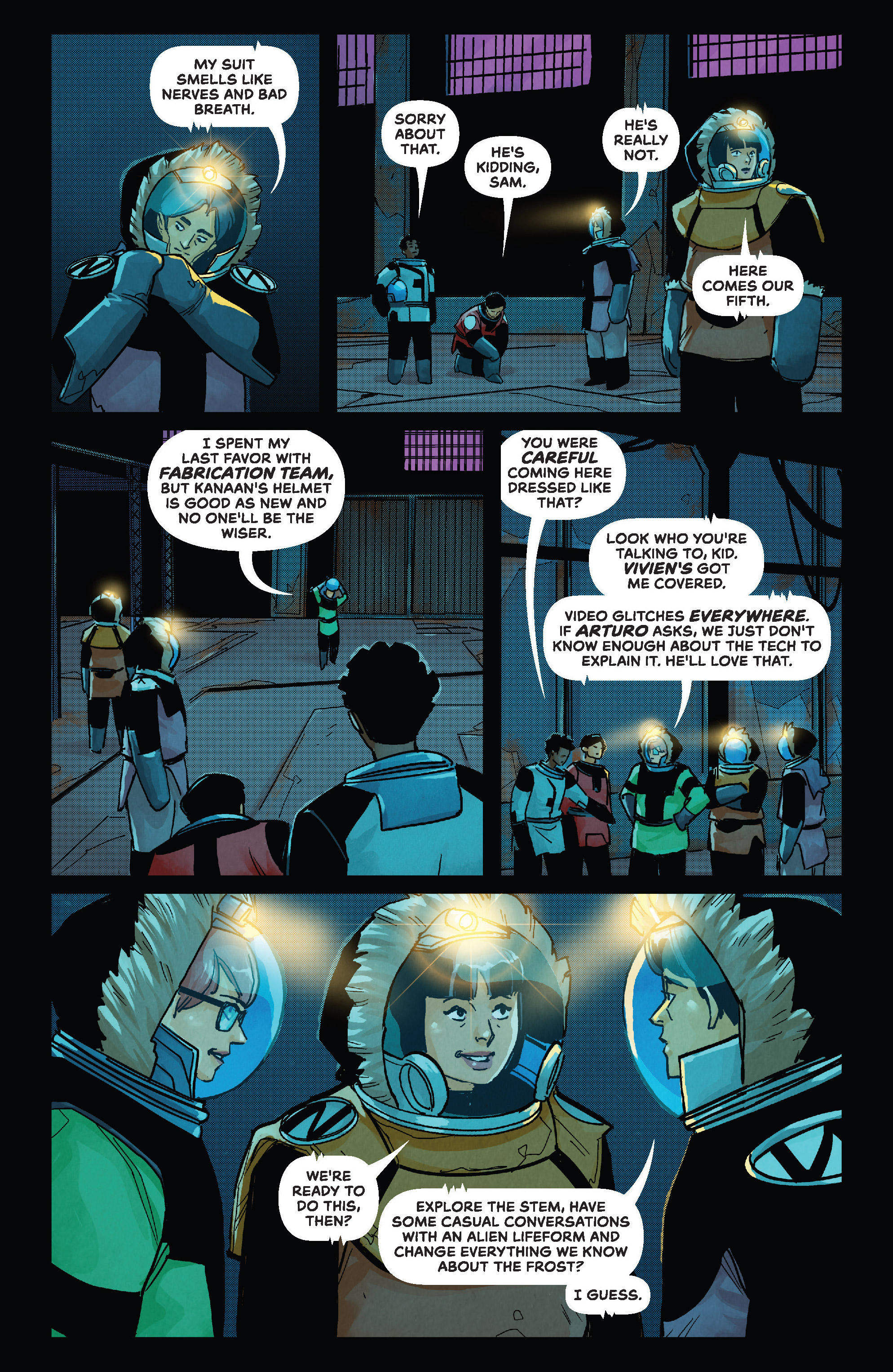 Read online Outpost Zero comic -  Issue #14 - 22