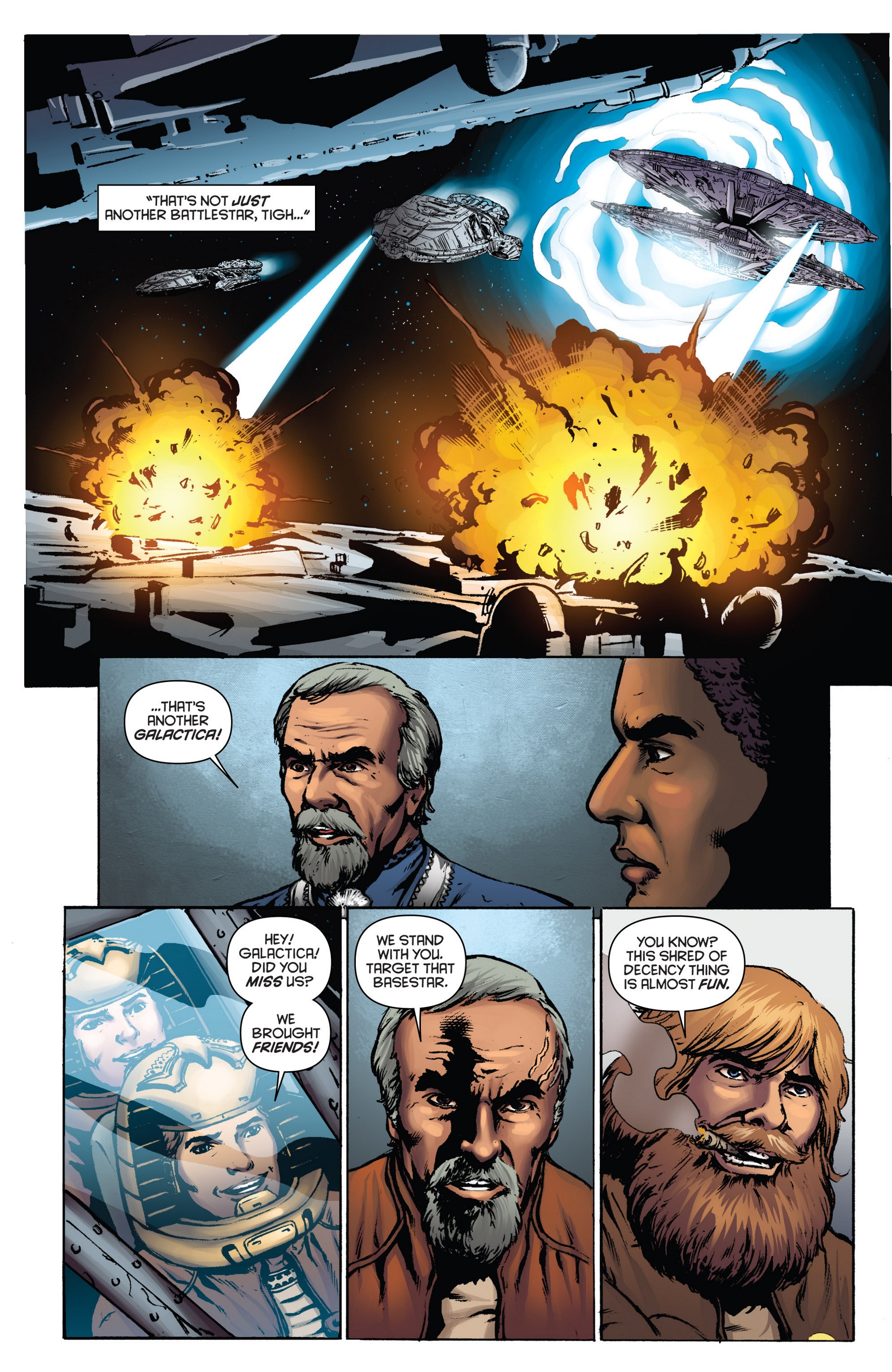Classic Battlestar Galactica (2013) 5 Page 19
