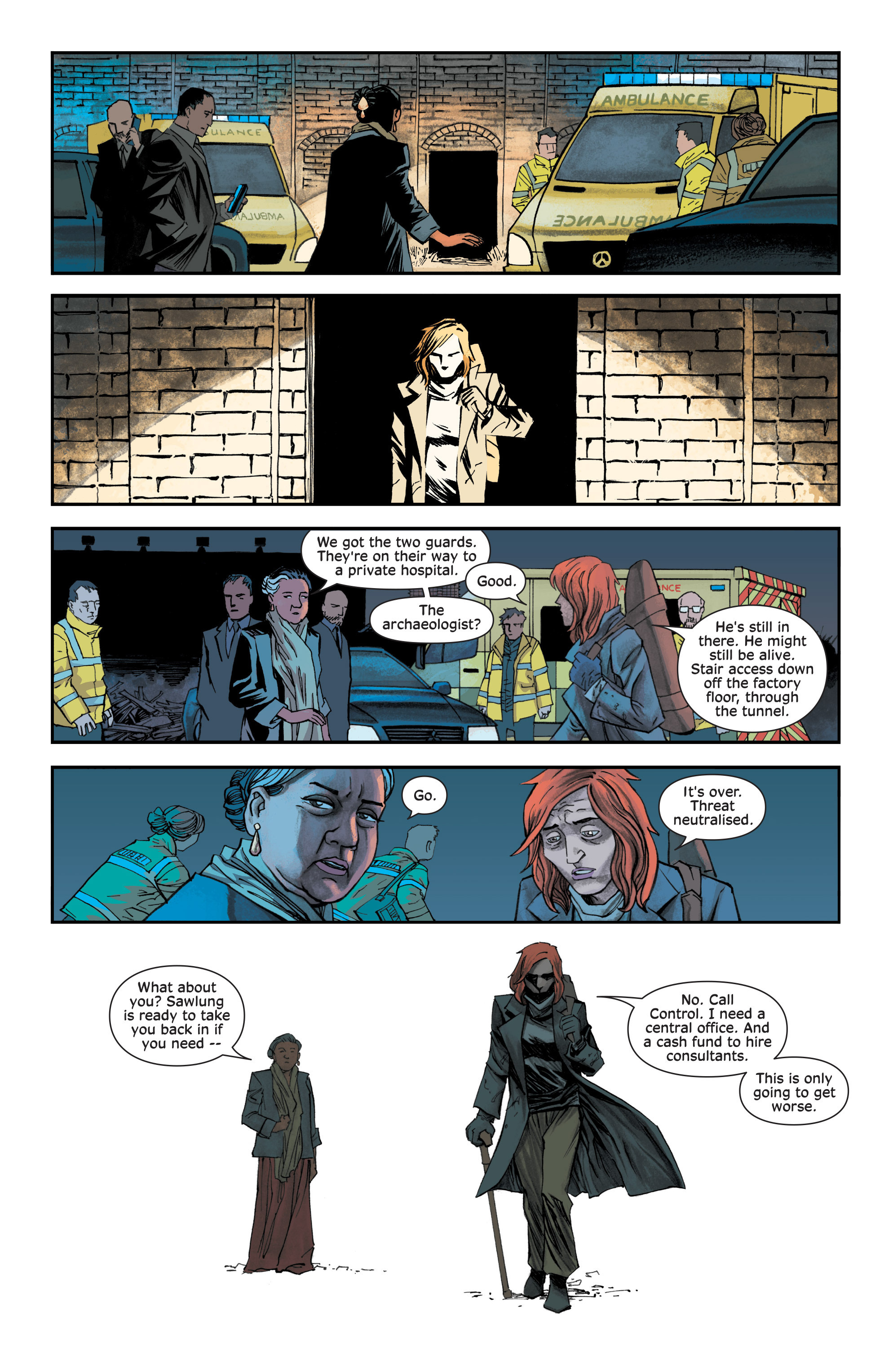 Read online Injection comic -  Issue #5 - 19