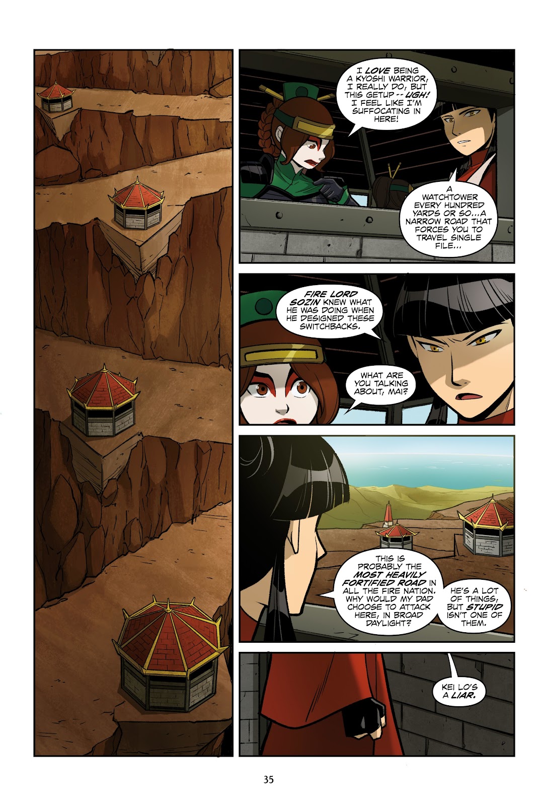 Nickelodeon Avatar: The Last Airbender - Smoke and Shadow issue Omnibus (Part 1) - Page 37