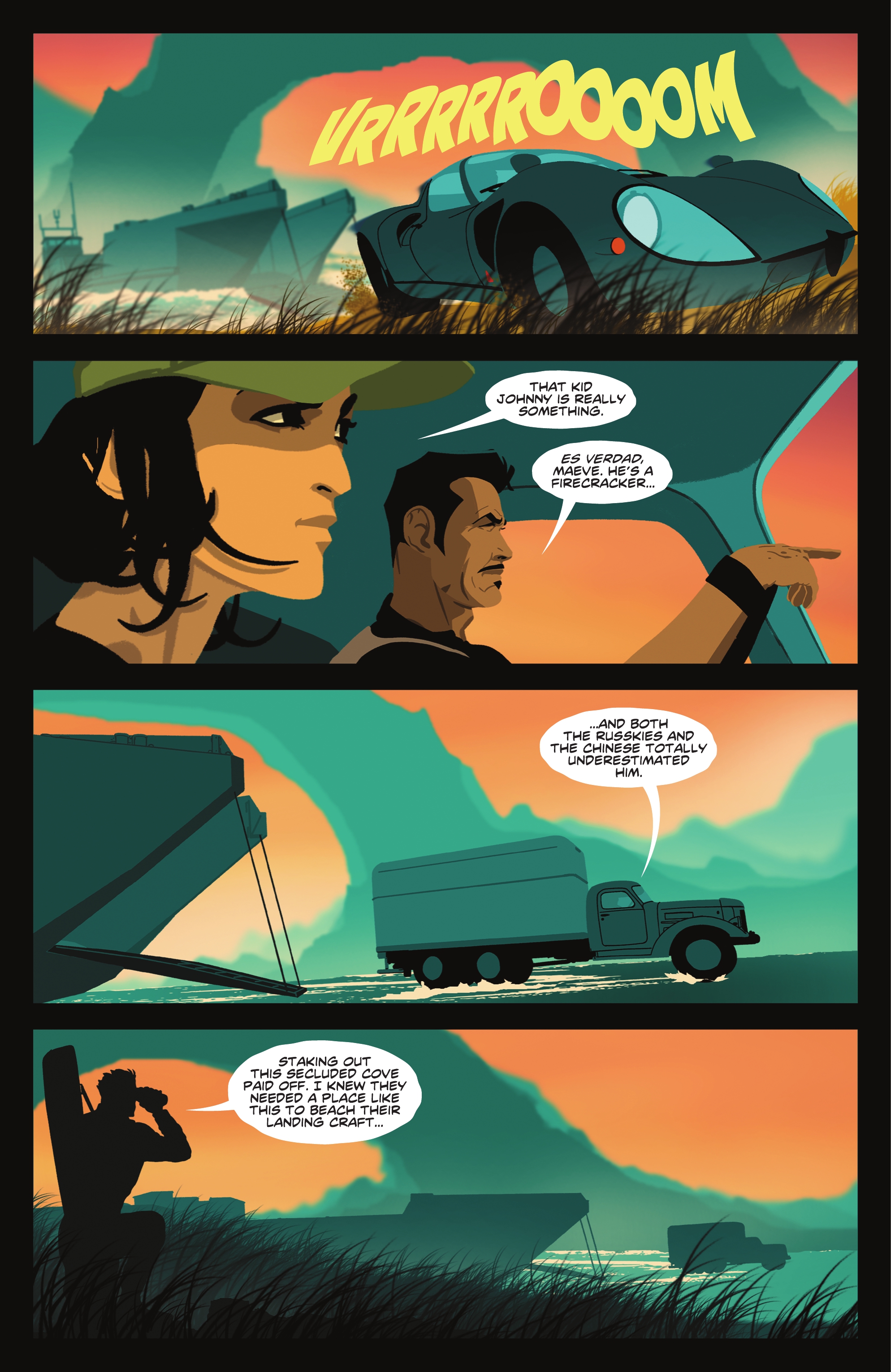 Read online Spy Hunter & Paper Boy comic -  Issue #5 - 4