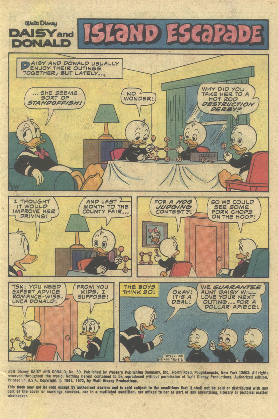 Read online Walt Disney Daisy and Donald comic -  Issue #50 - 3
