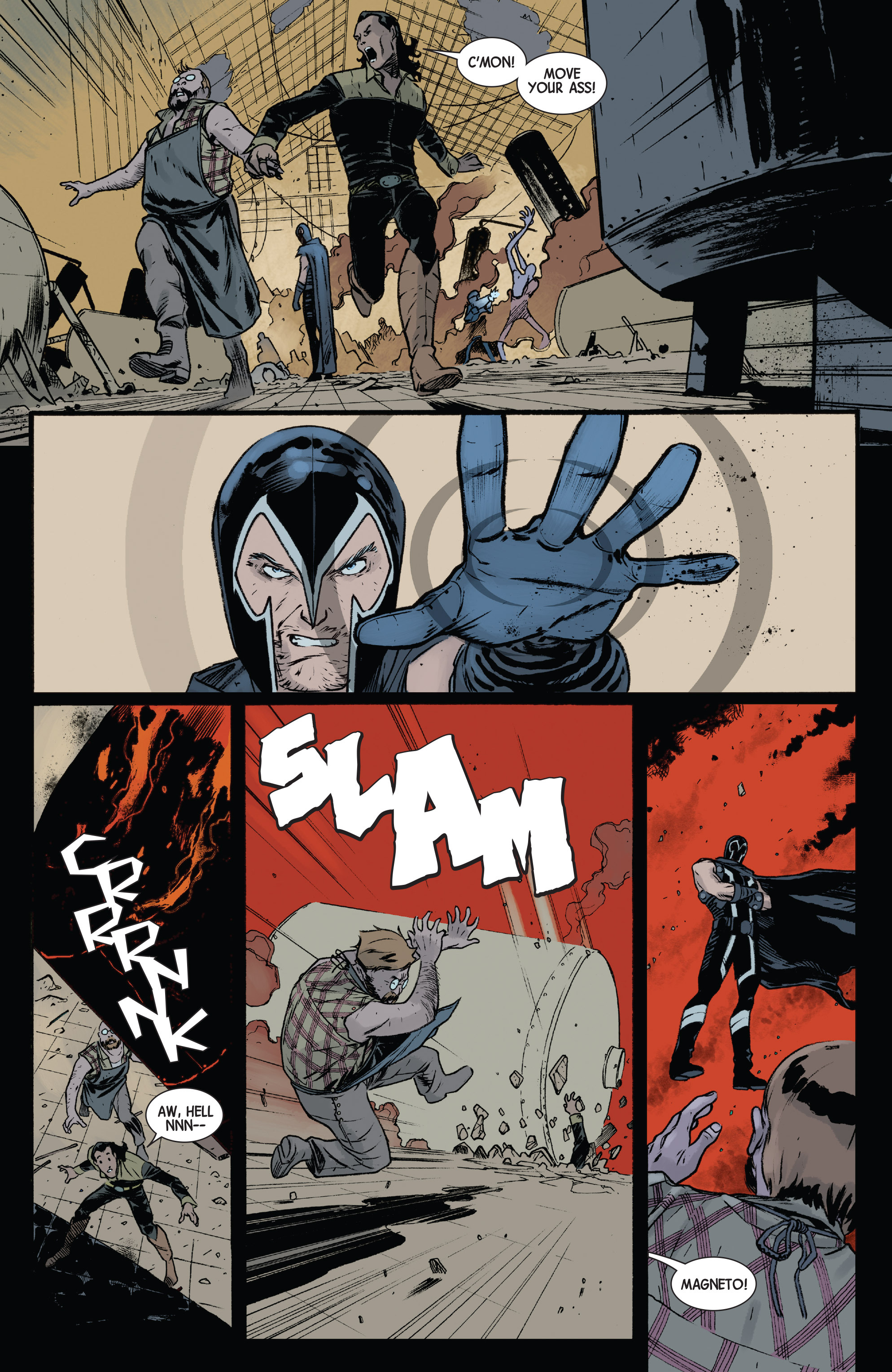 Read online Magneto comic -  Issue #8 - 18