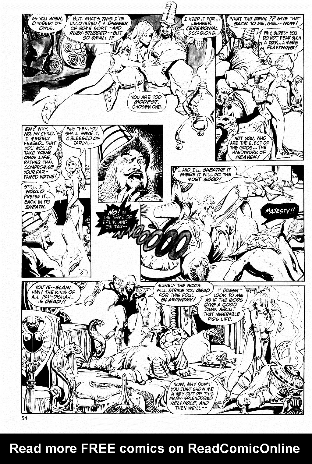 Read online The Savage Sword Of Conan comic -  Issue #83 - 51