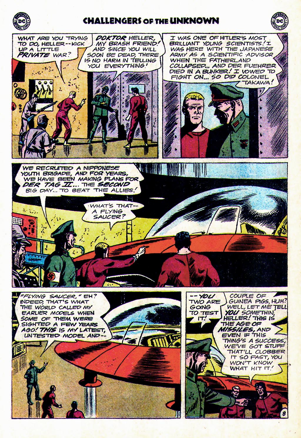Challengers of the Unknown (1958) Issue #38 #38 - English 28