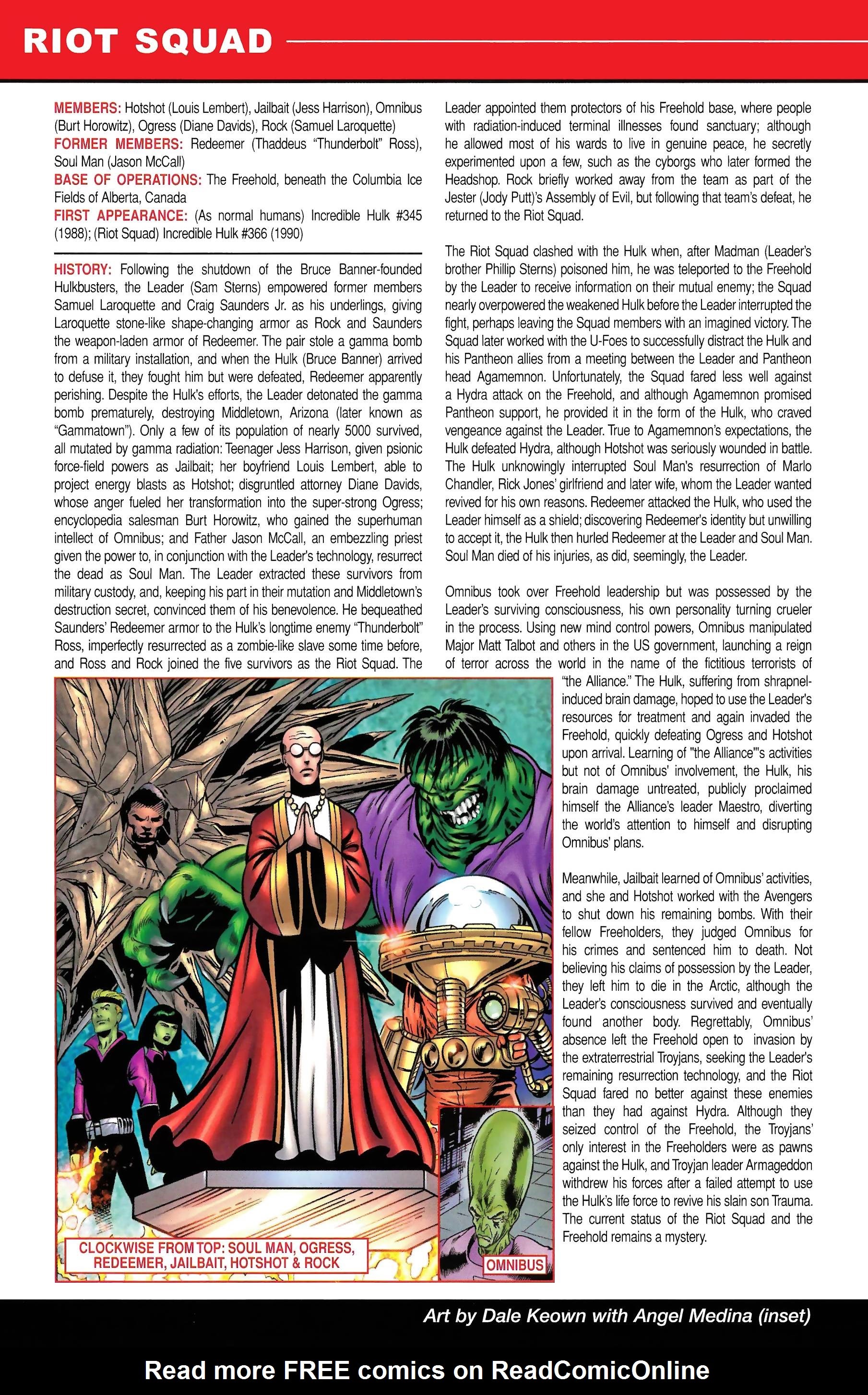 Read online Official Handbook of the Marvel Universe A to Z comic -  Issue # TPB 9 (Part 2) - 80