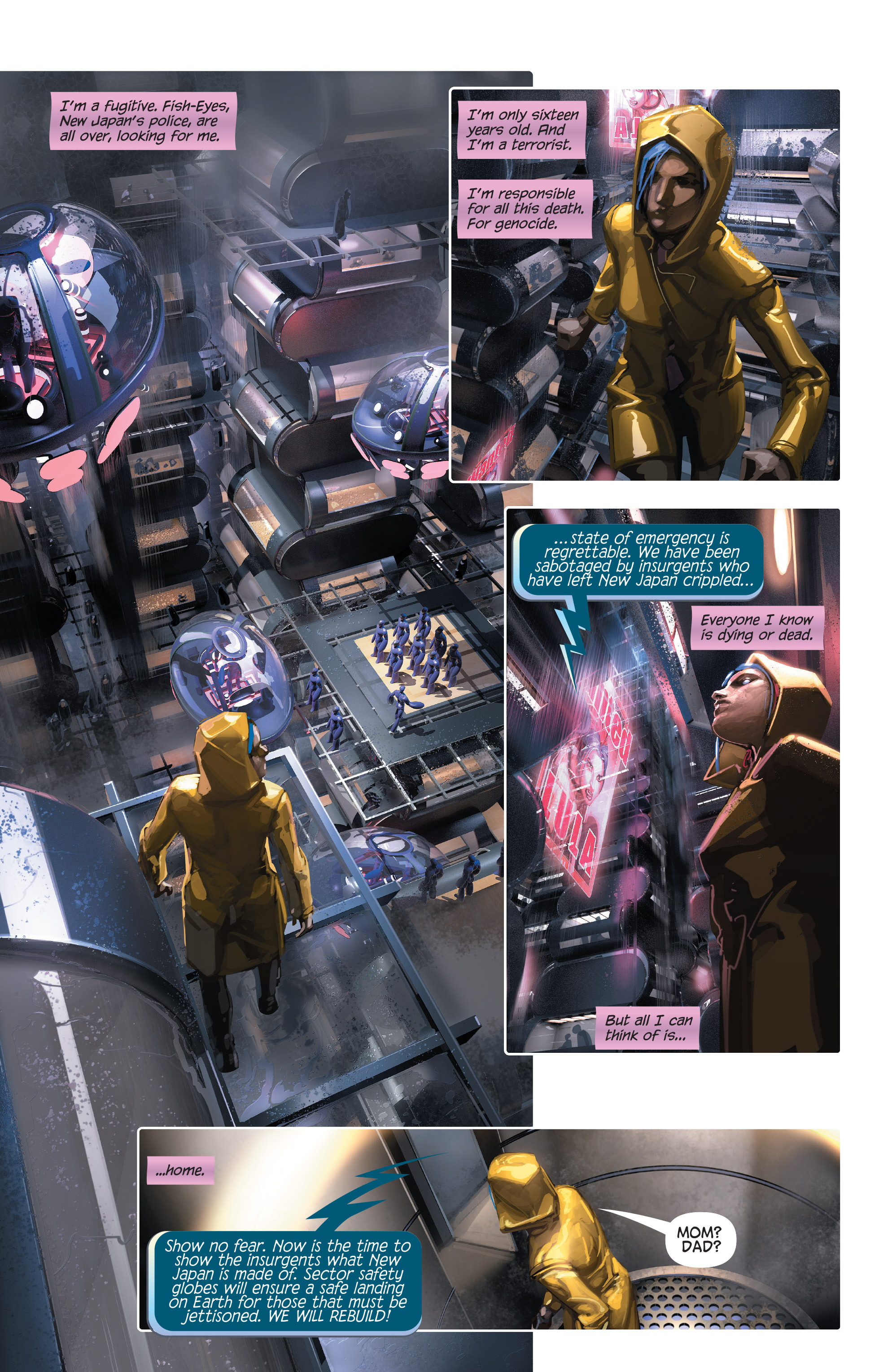 Read online 4001 A.D. comic -  Issue #1 - 12
