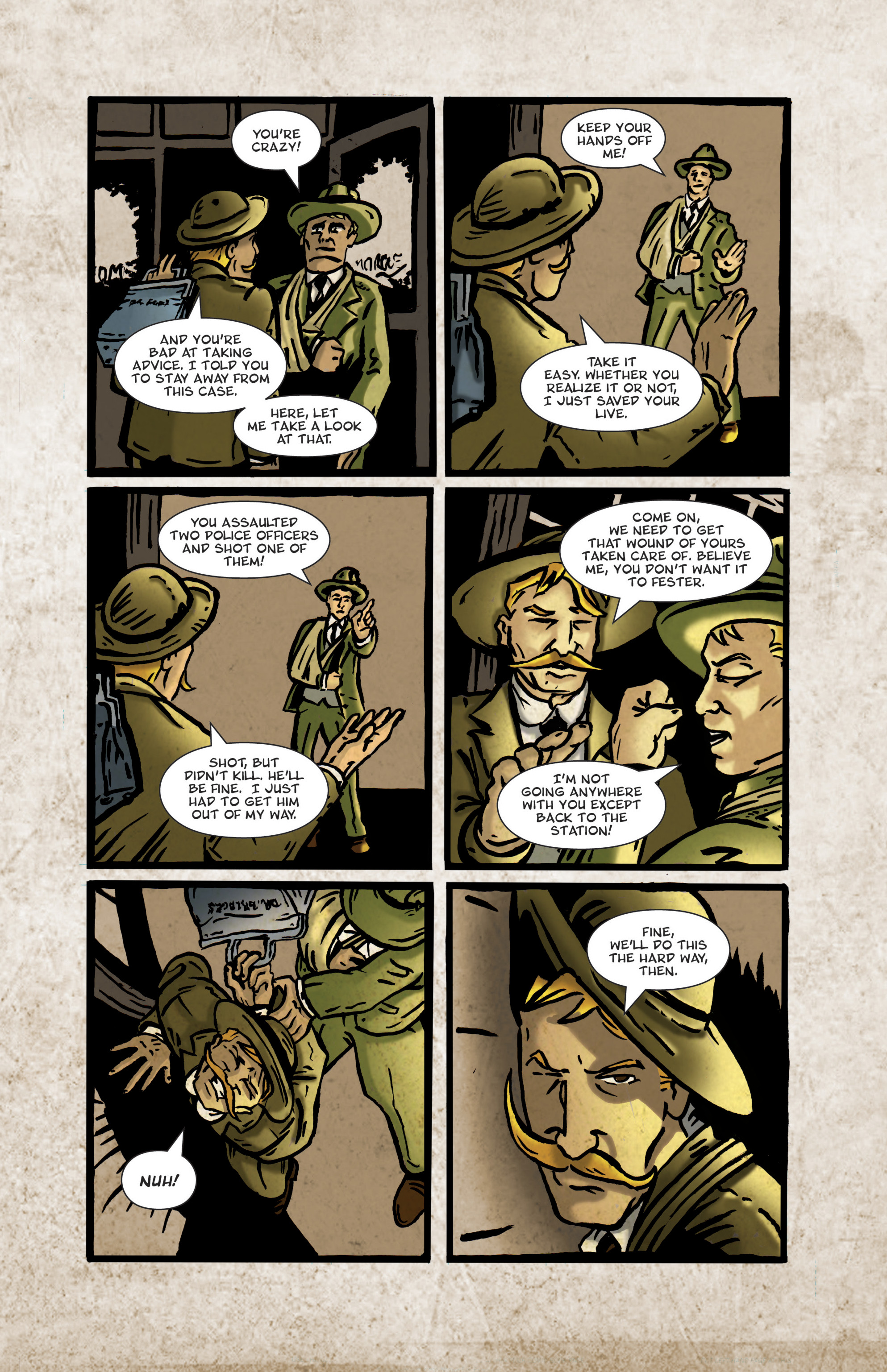 Read online Mobster Graveyard comic -  Issue #4 - 10