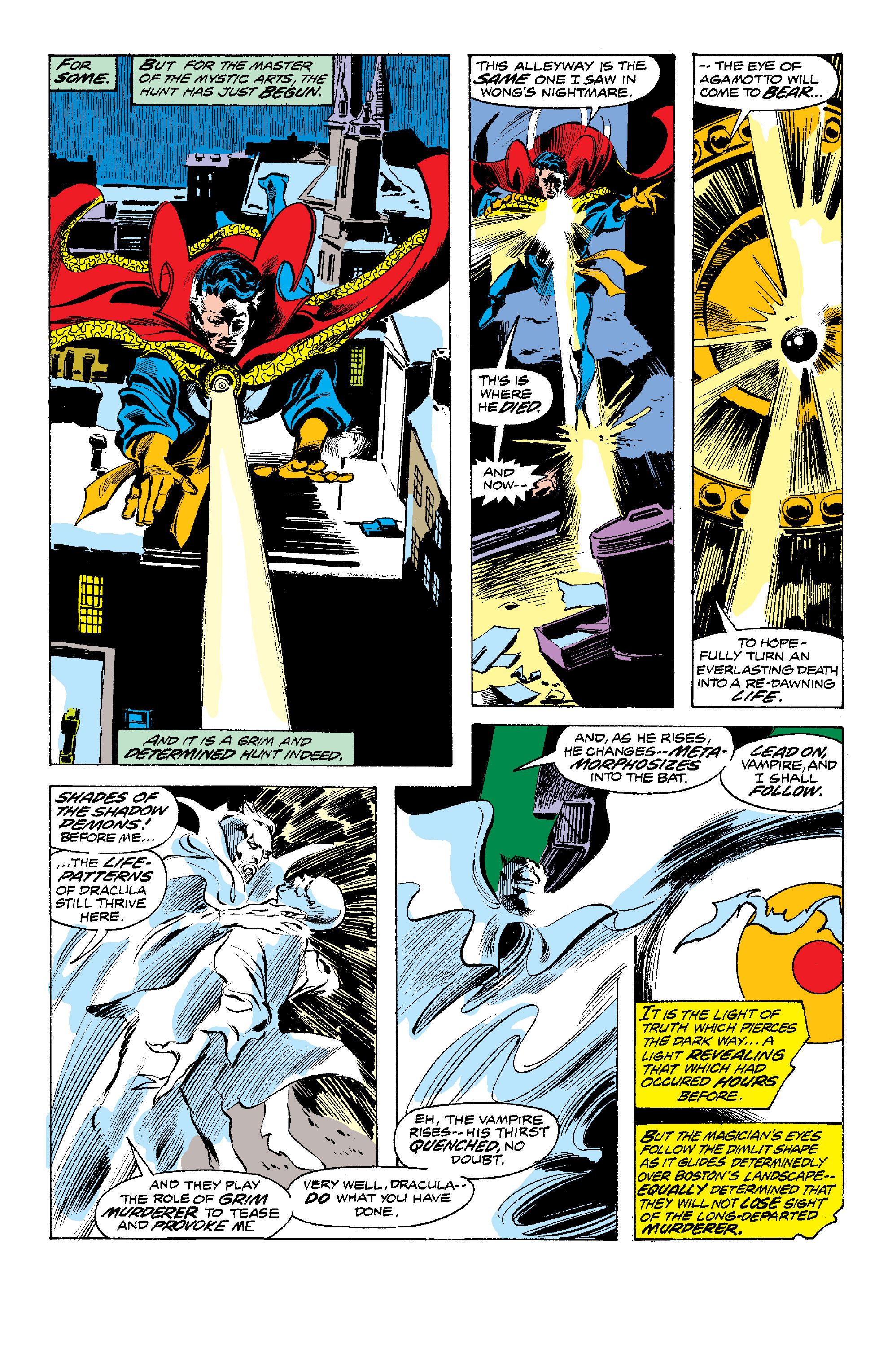 Read online Doctor Strange vs. Dracula comic -  Issue # TPB - 13