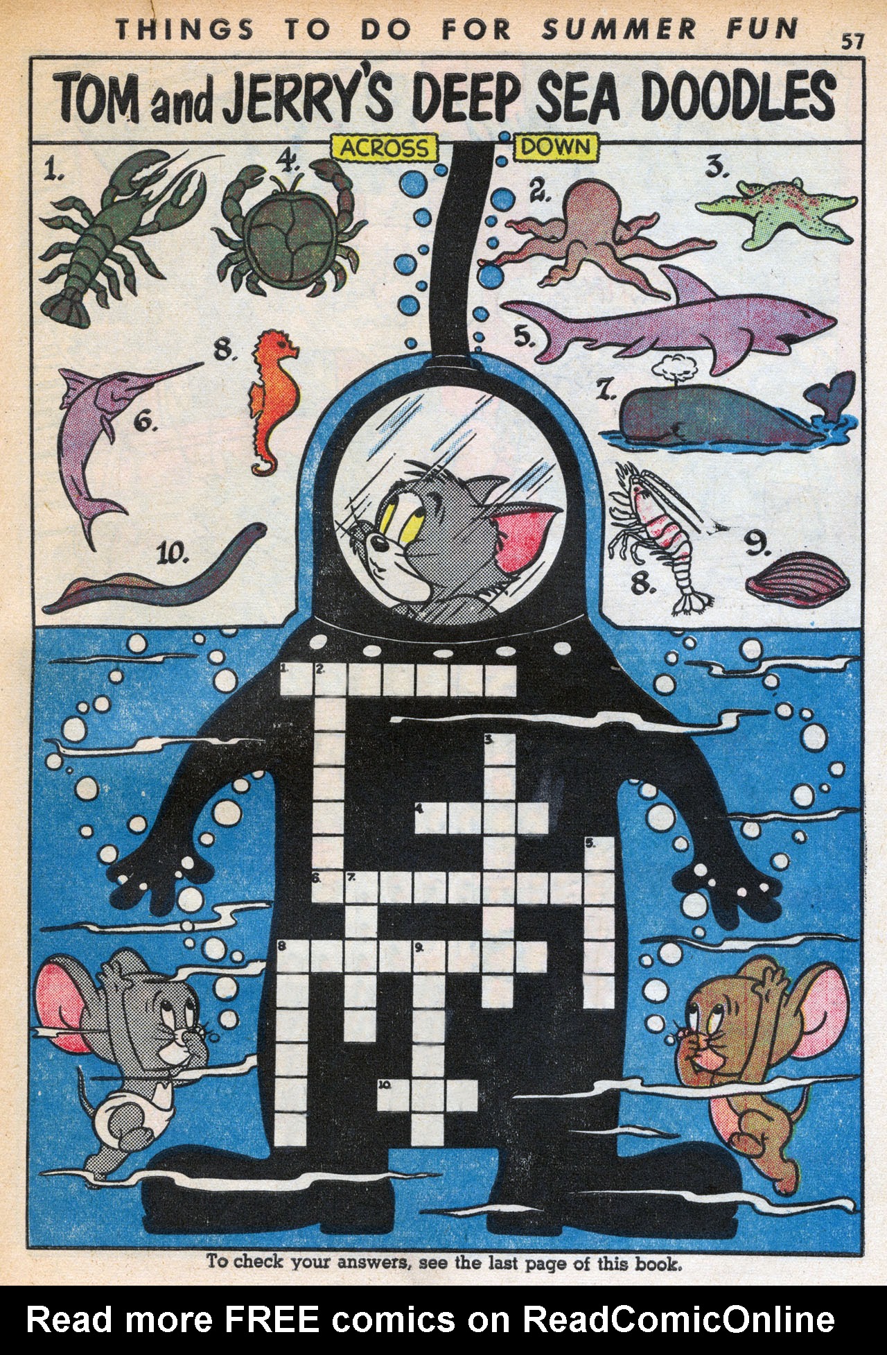 Read online Tom and Jerry's Summer Fun comic -  Issue #2 - 59