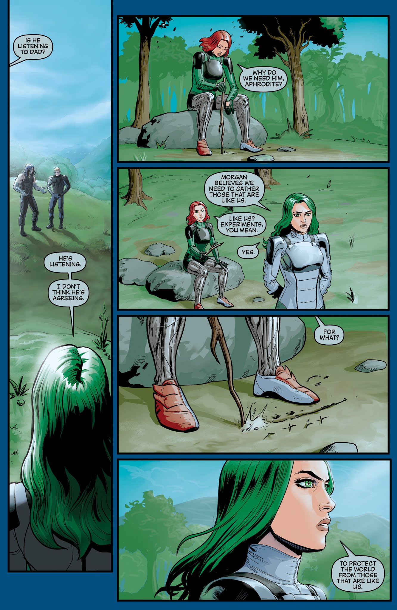 Read online Cyber Force comic -  Issue #6 - 13
