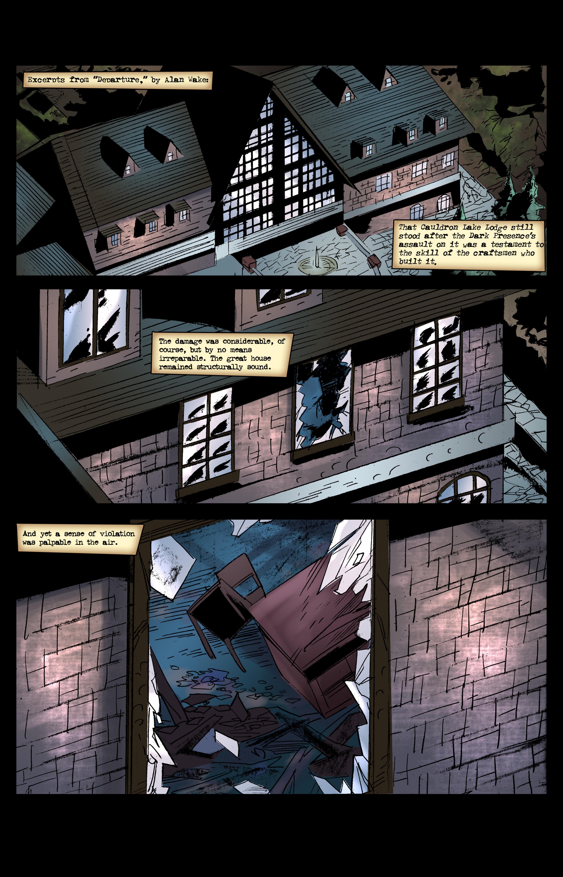 Read online Alan Wake comic -  Issue # Psycho Thriller - 2