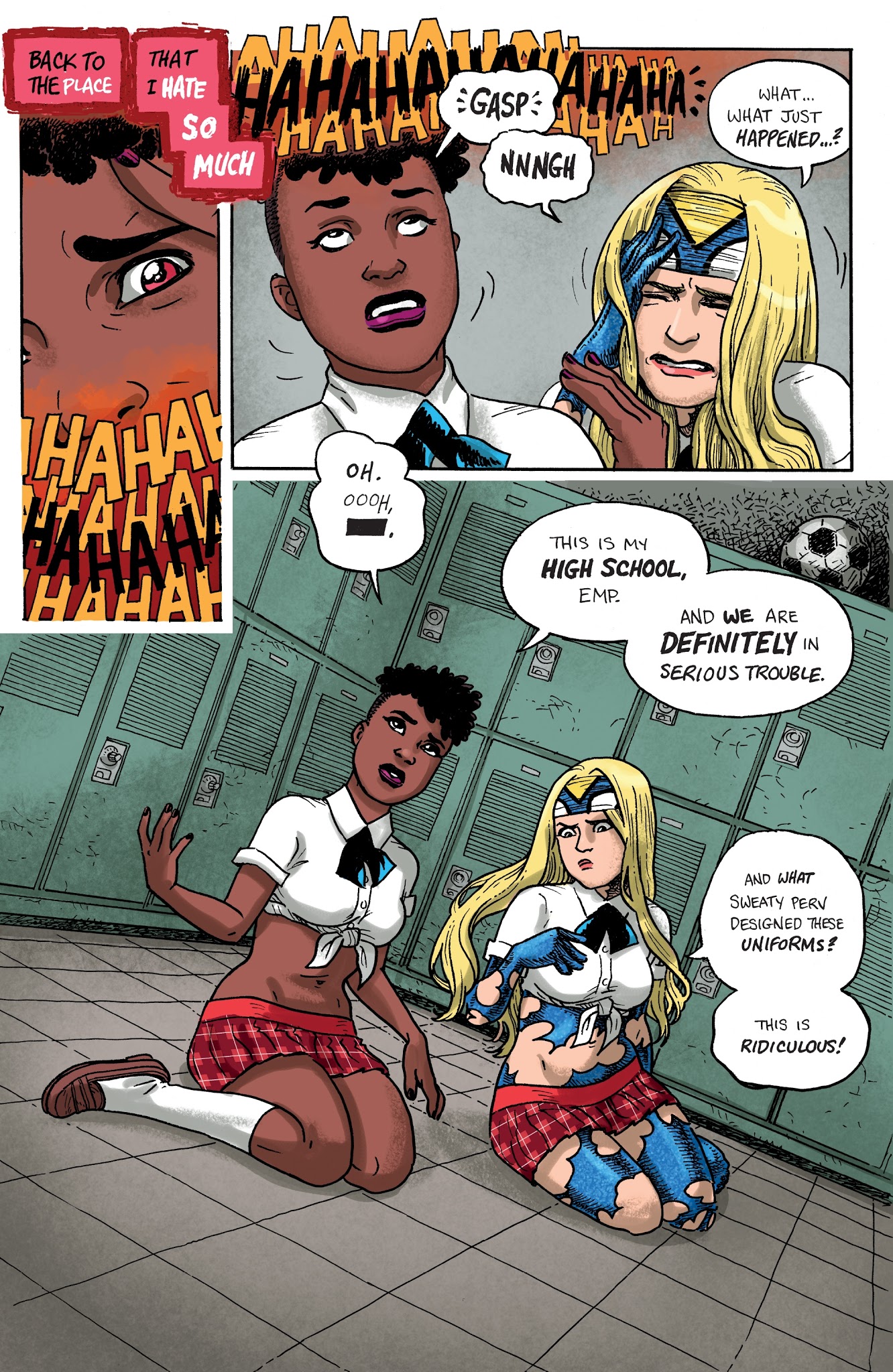 Read online Empowered And Sistah Spooky's High School Hell comic -  Issue #1 - 14