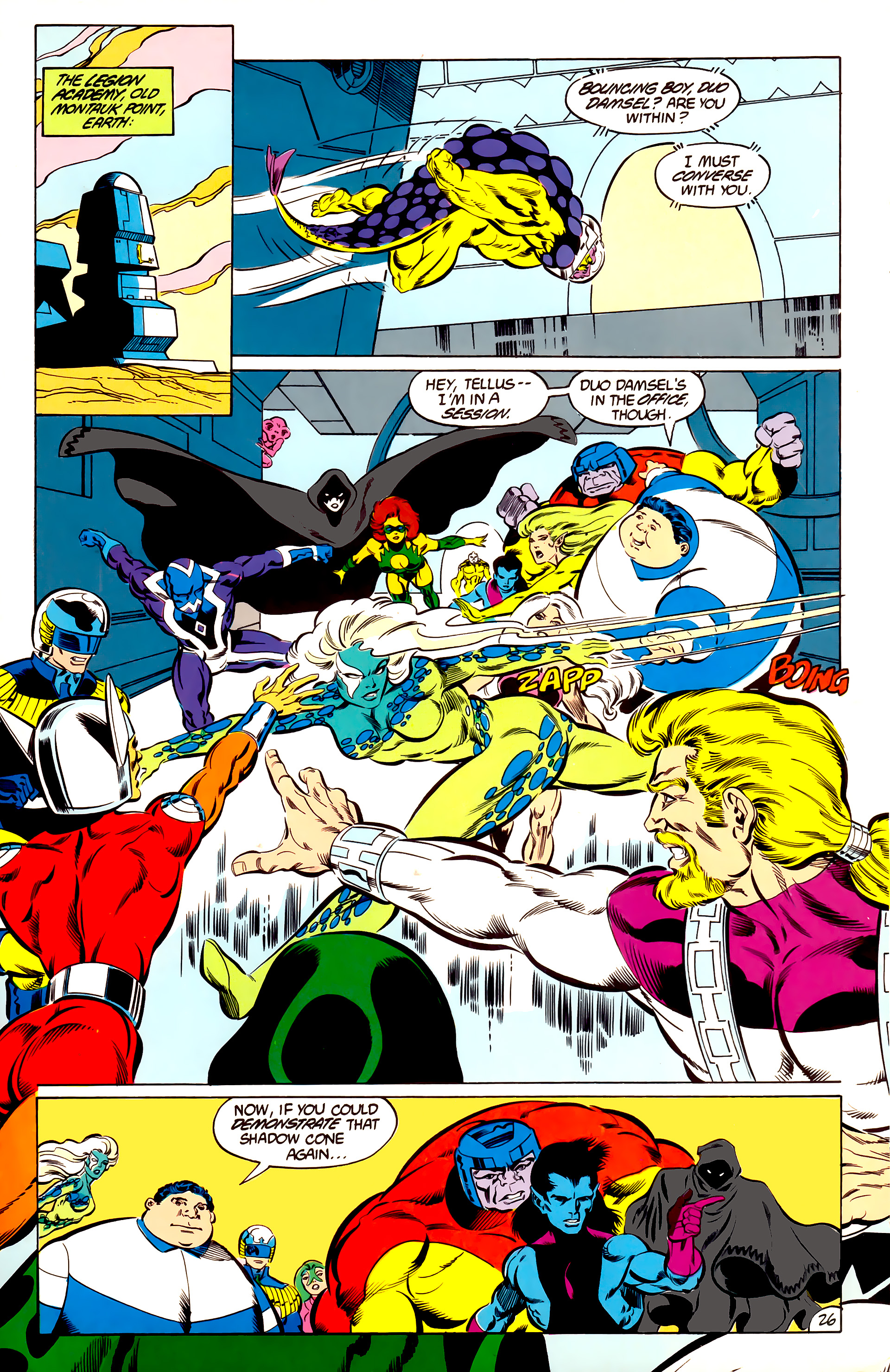Read online Legion of Super-Heroes (1984) comic -  Issue #47 - 27