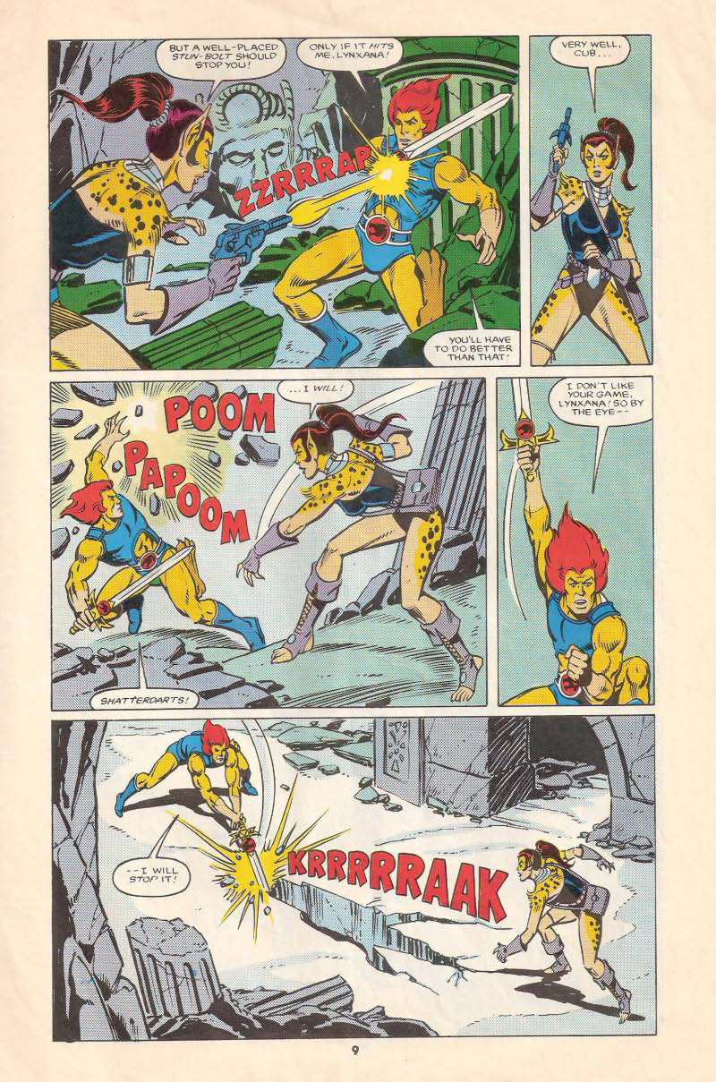 Read online ThunderCats (1987) comic -  Issue #4 - 8