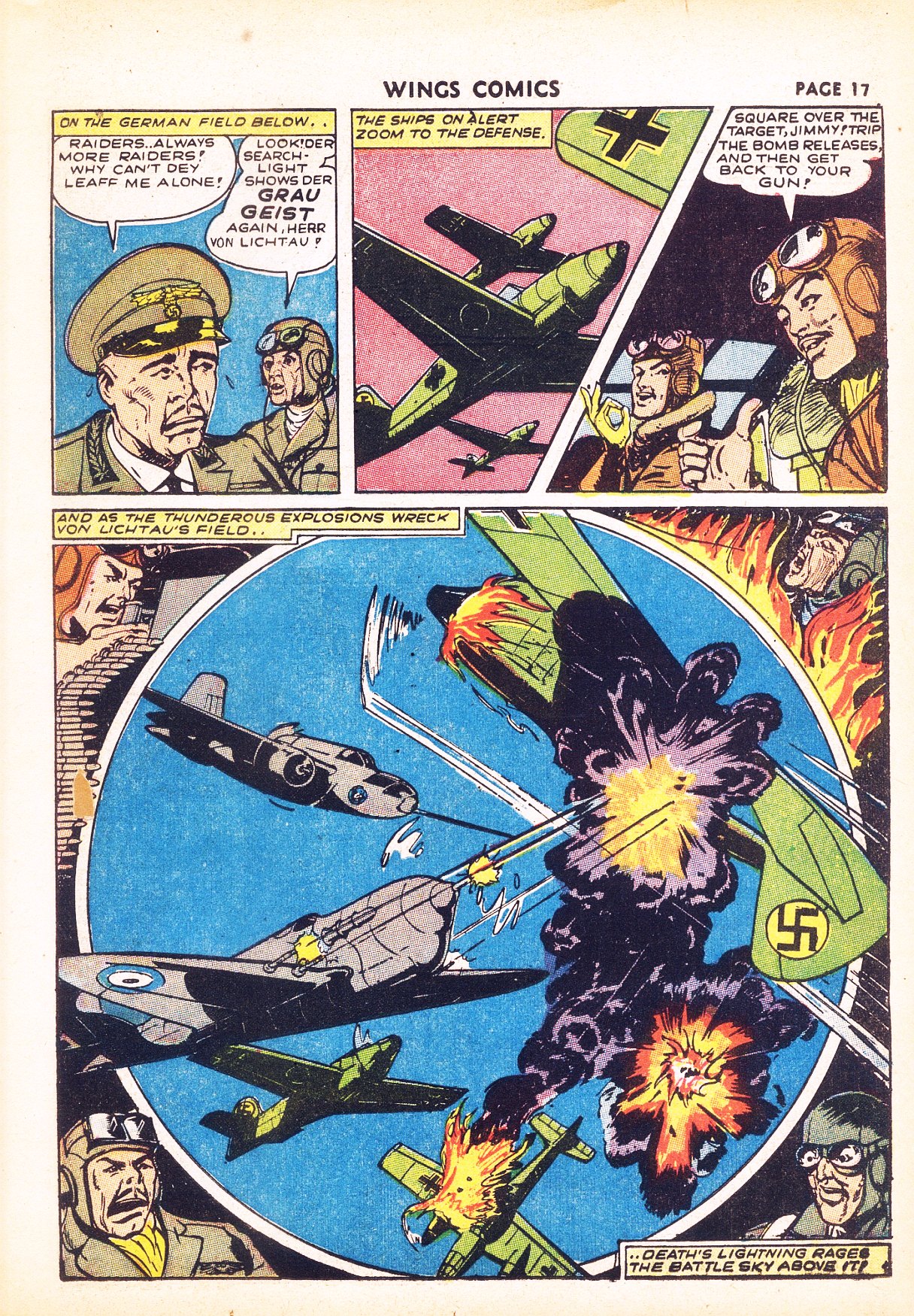 Read online Wings Comics comic -  Issue #31 - 19