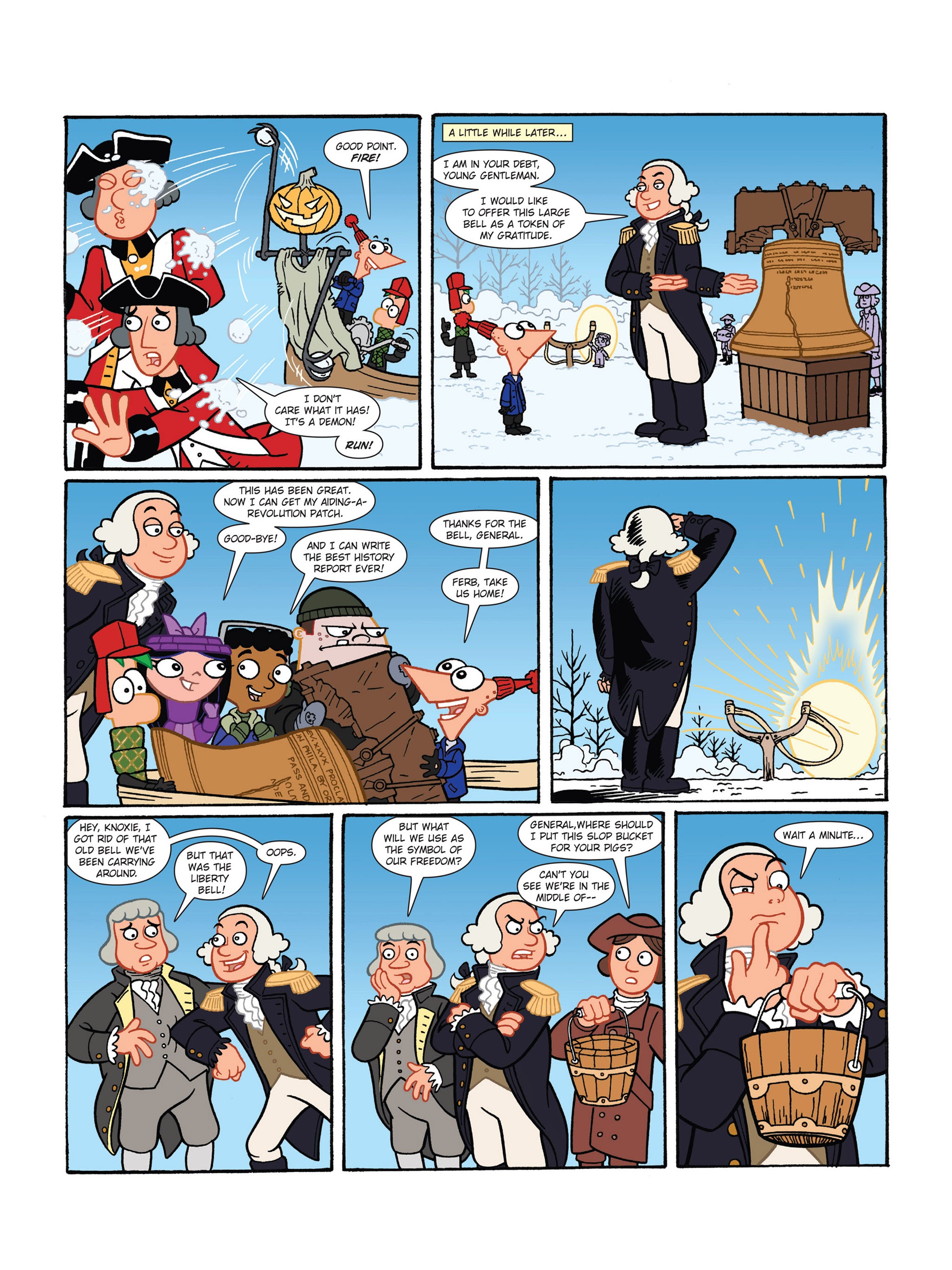 Read online Phineas and Ferb comic -  Issue # Full - 28