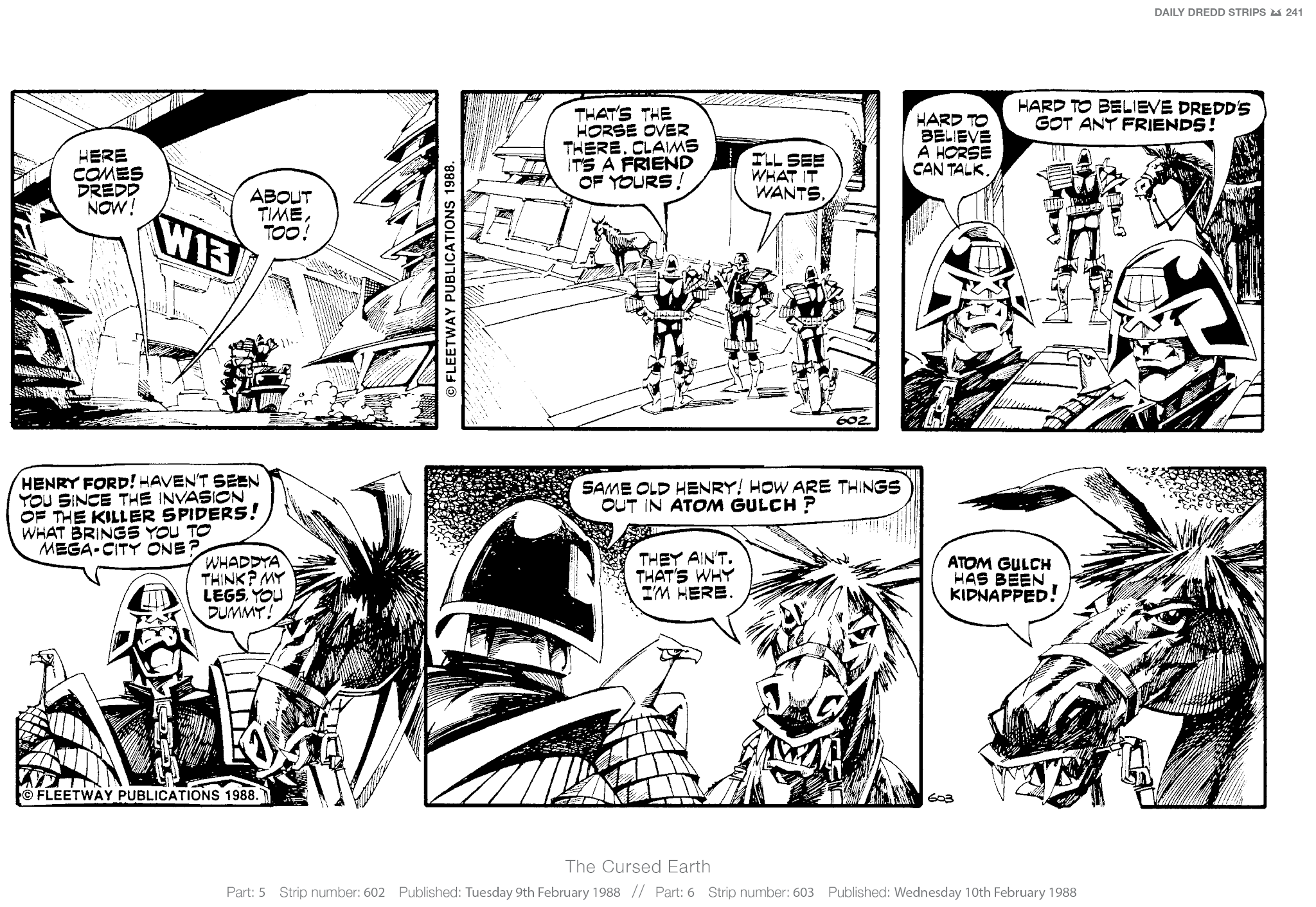 Read online Judge Dredd: The Daily Dredds comic -  Issue # TPB 2 - 244