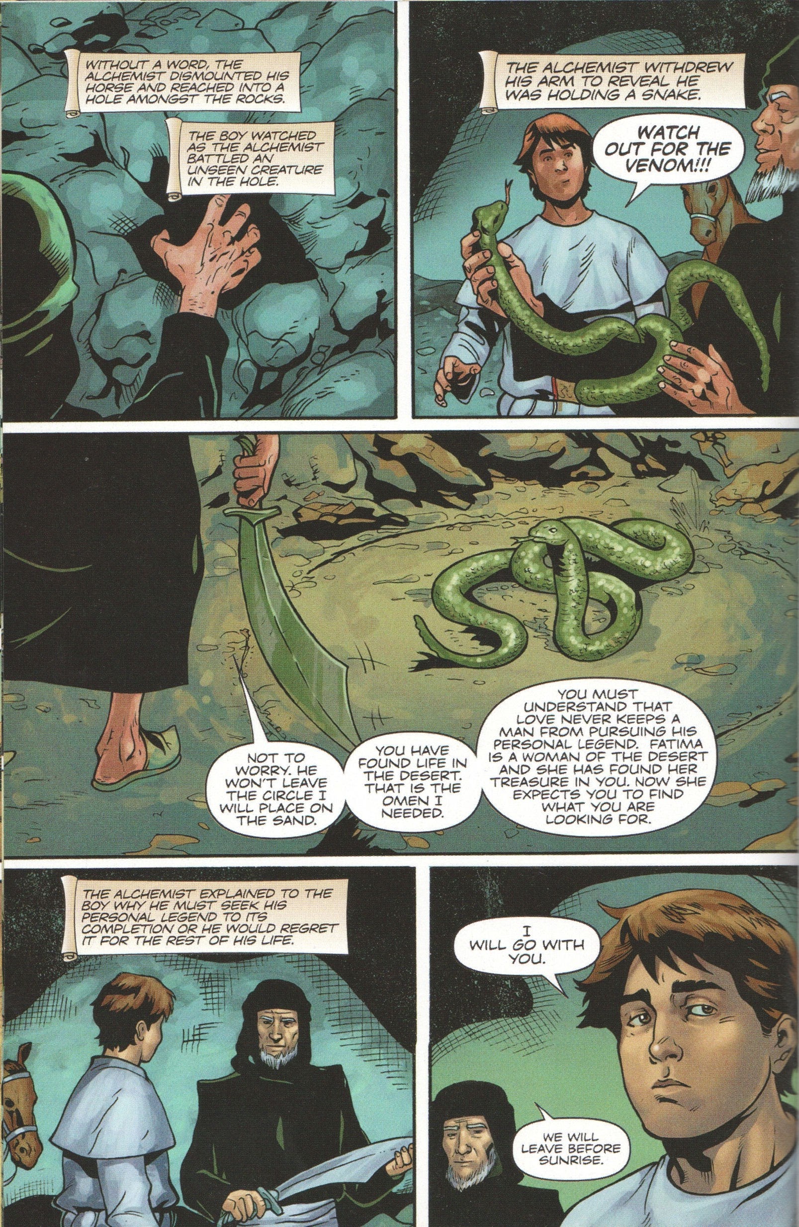 Read online The Alchemist: A Graphic Novel comic -  Issue # TPB (Part 2) - 52