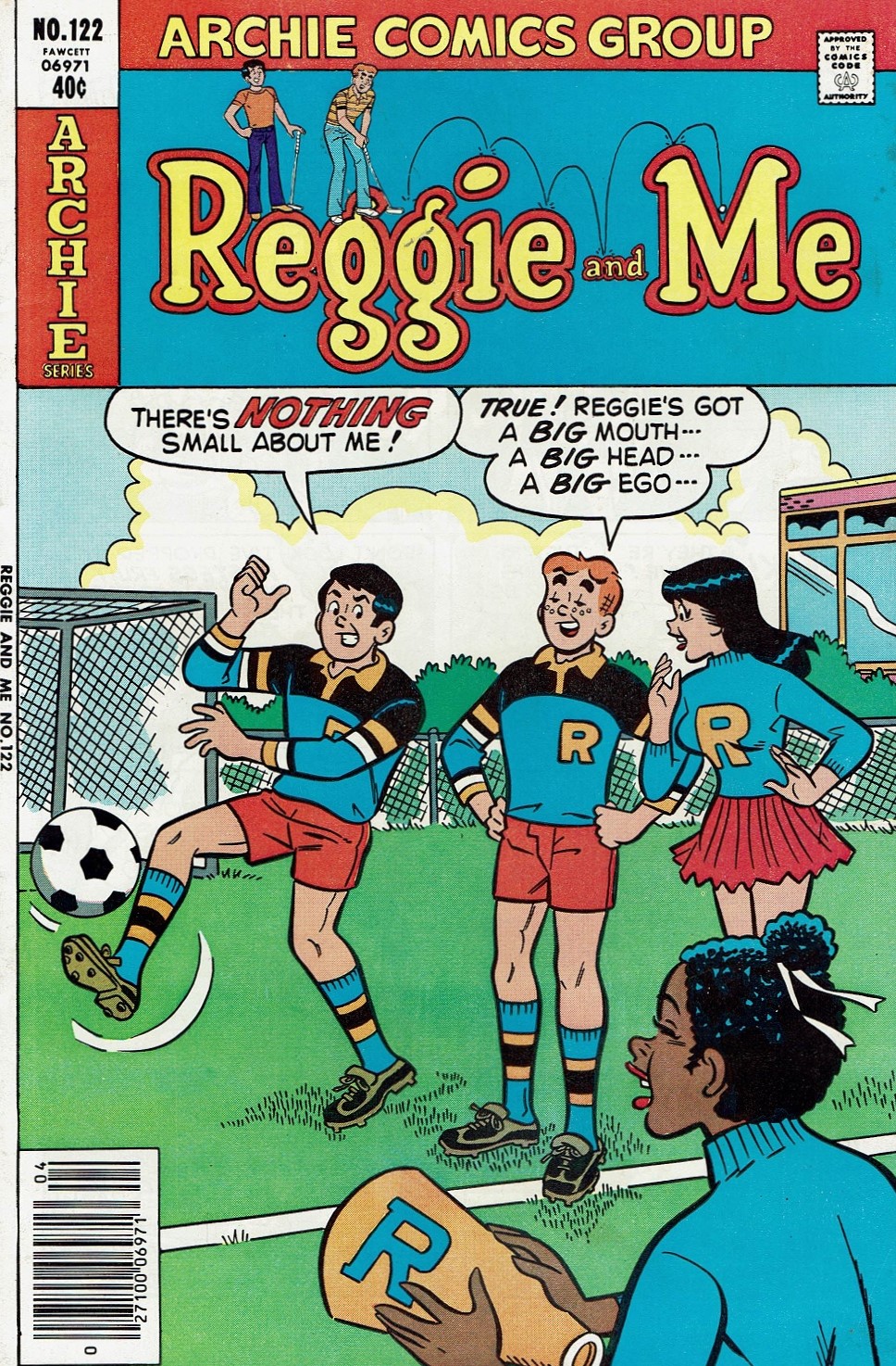 Read online Reggie and Me (1966) comic -  Issue #122 - 1