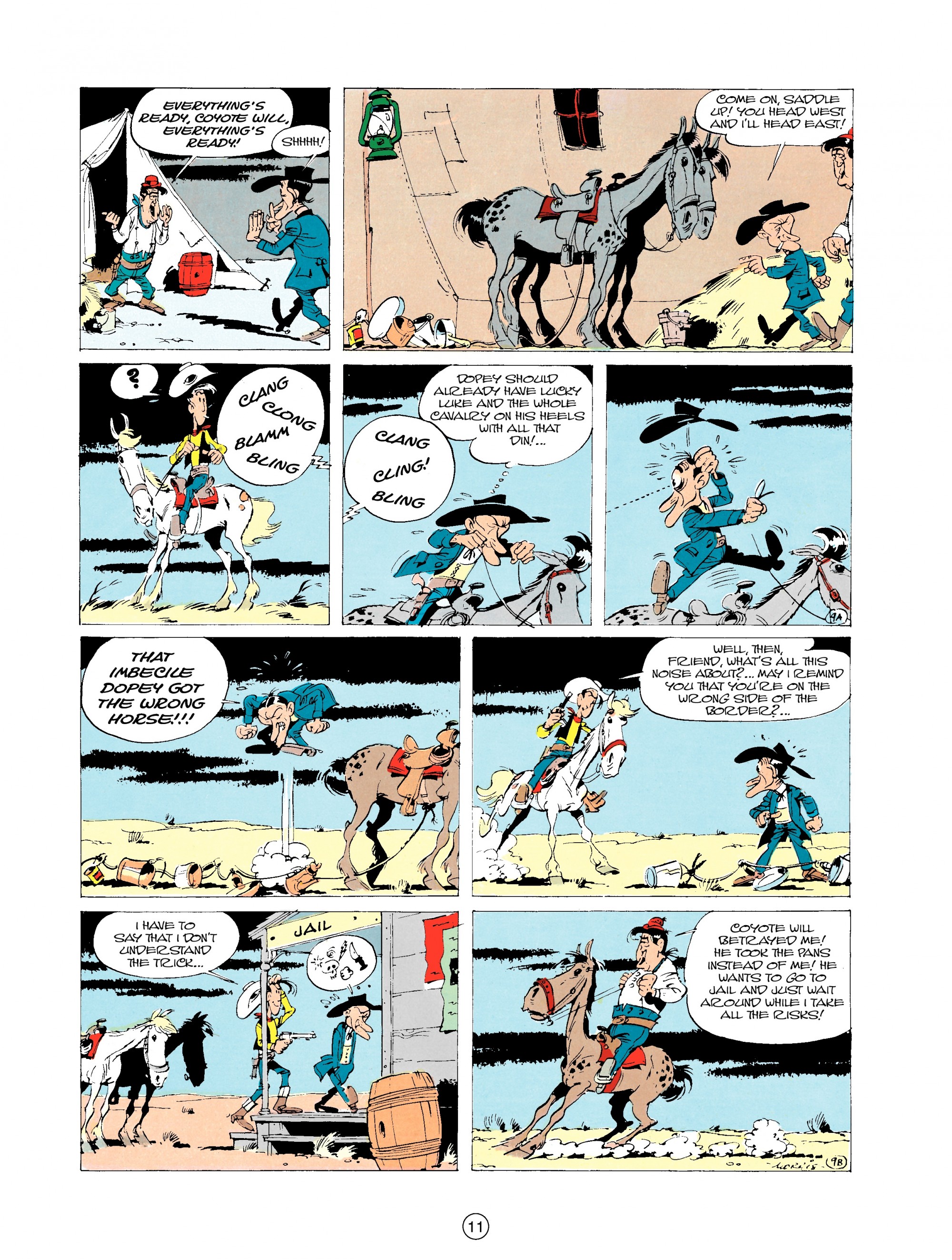 Read online A Lucky Luke Adventure comic -  Issue #20 - 11