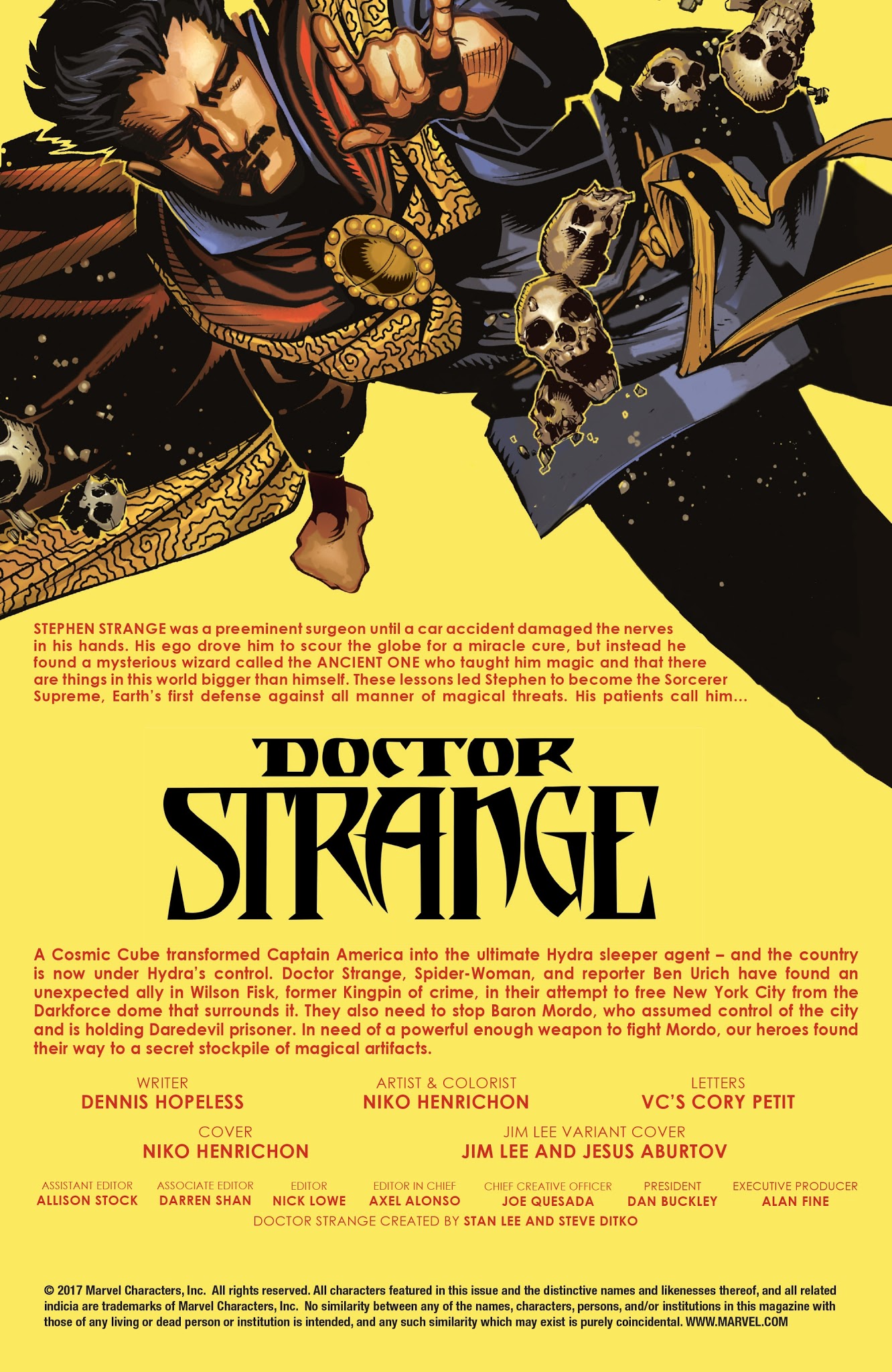 Read online Doctor Strange (2015) comic -  Issue #23 - 2