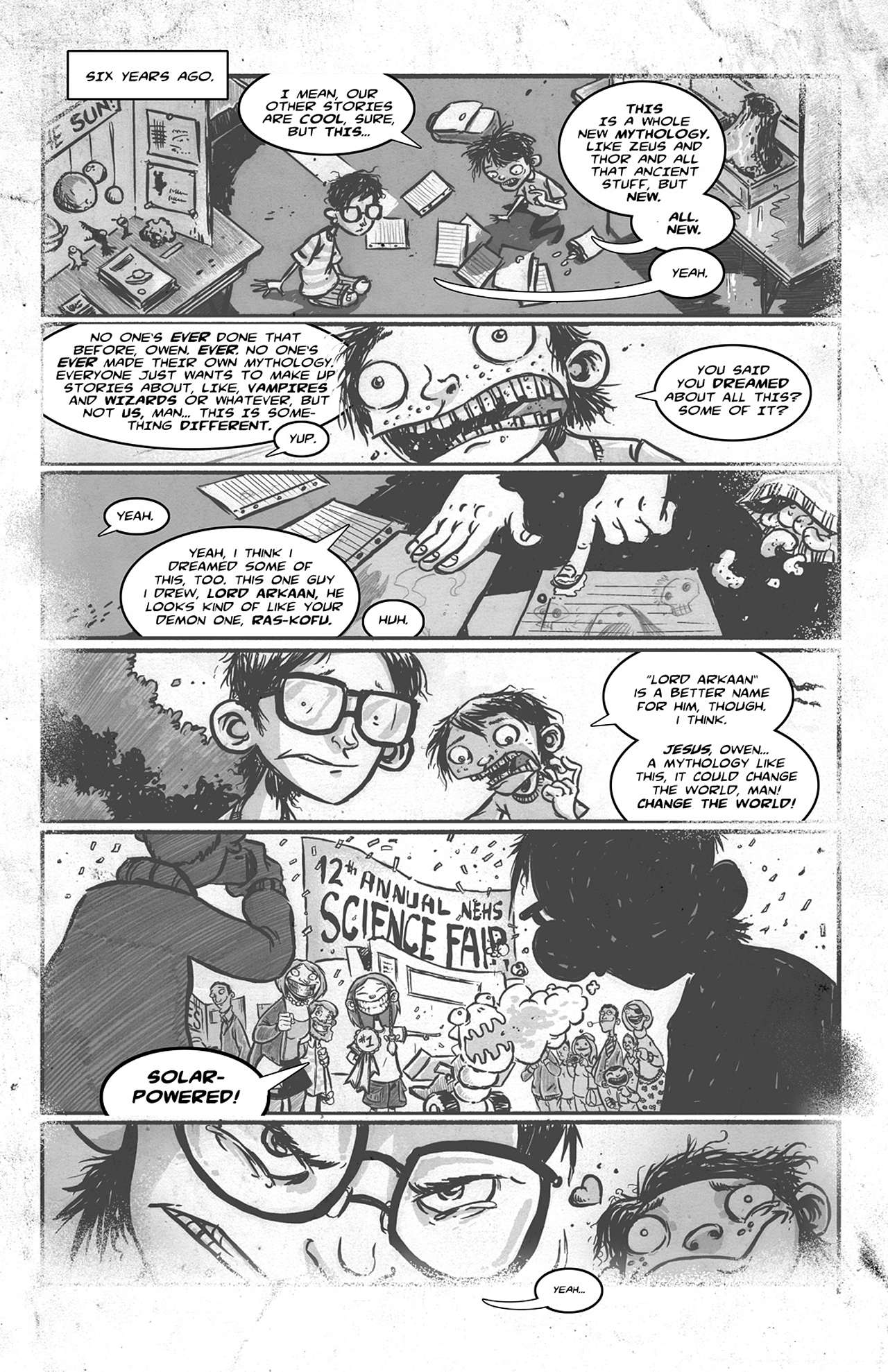 Read online Eldritch! comic -  Issue #2 - 4