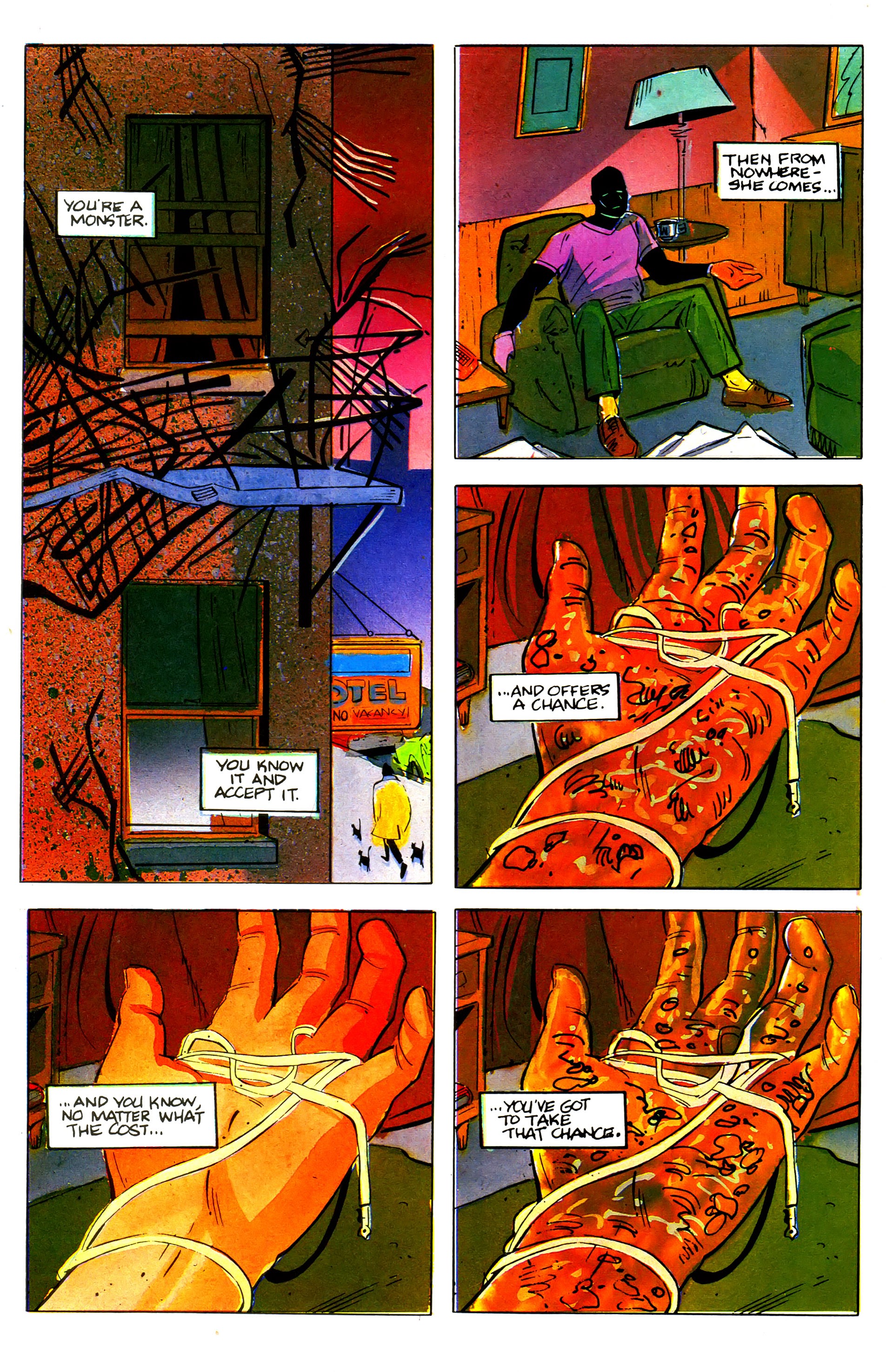Read online Fright Night (1988) comic -  Issue #8 - 32