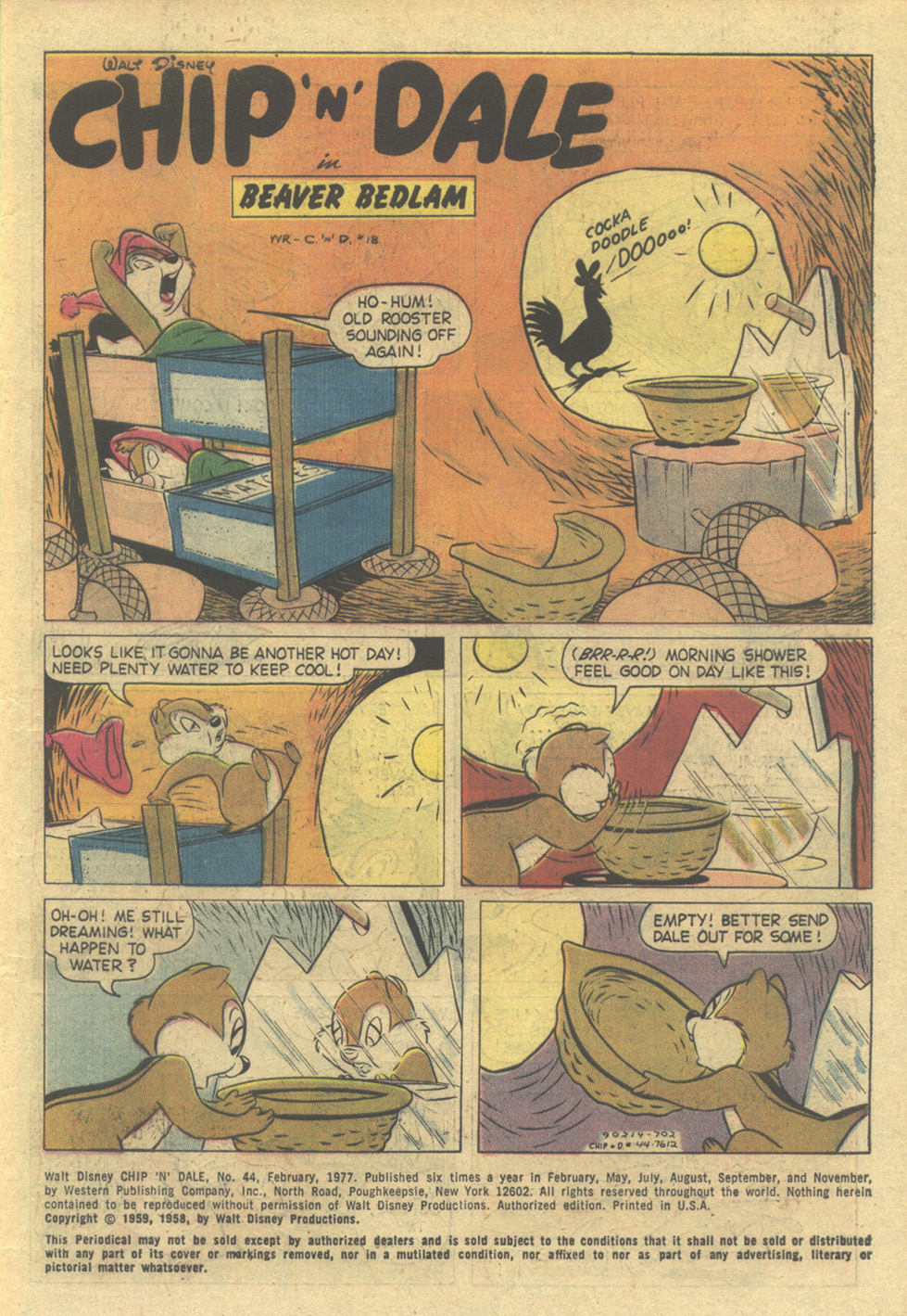 Read online Walt Disney Chip 'n' Dale comic -  Issue #44 - 3