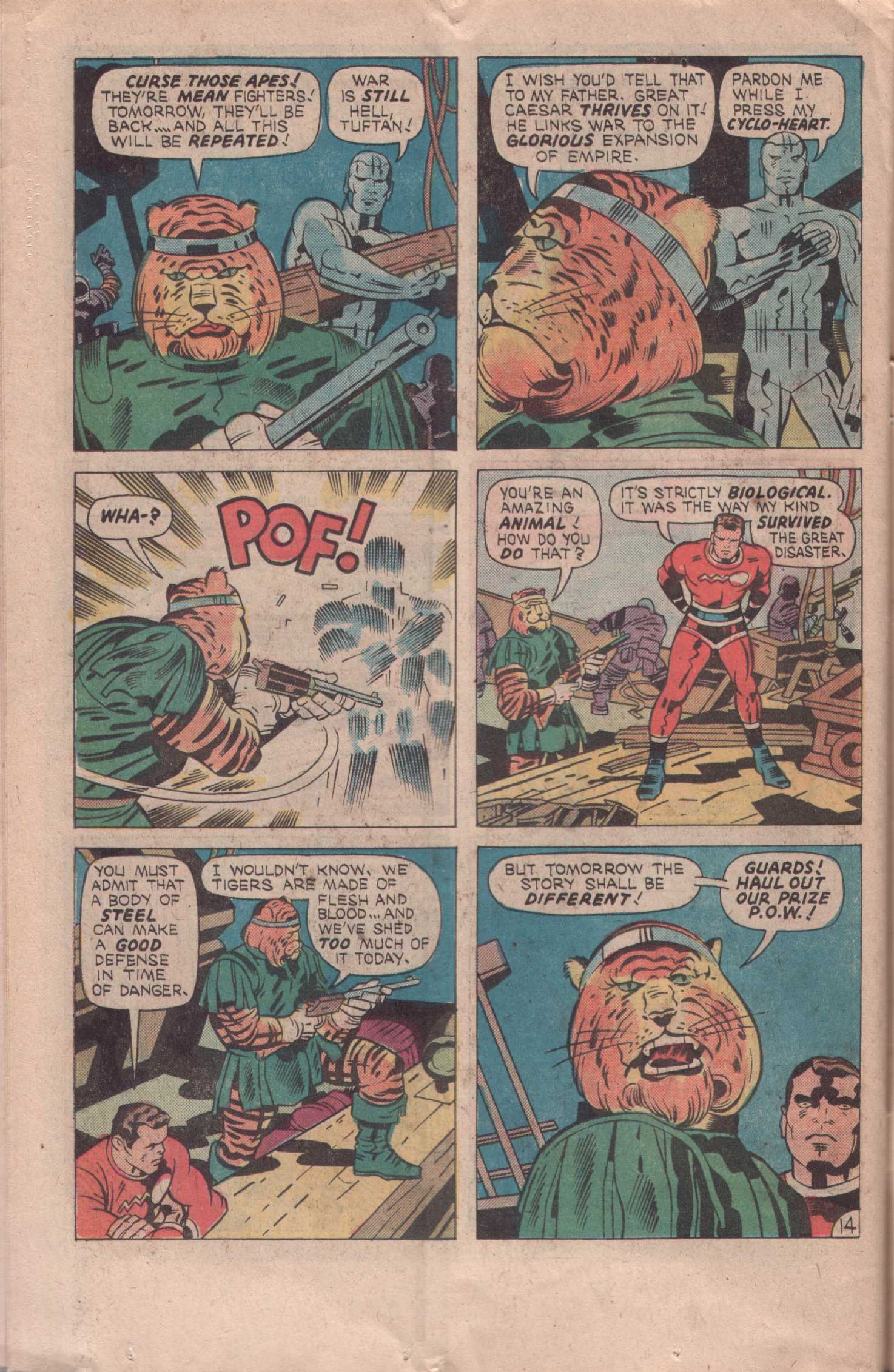 Read online Kamandi, The Last Boy On Earth comic -  Issue #33 - 14