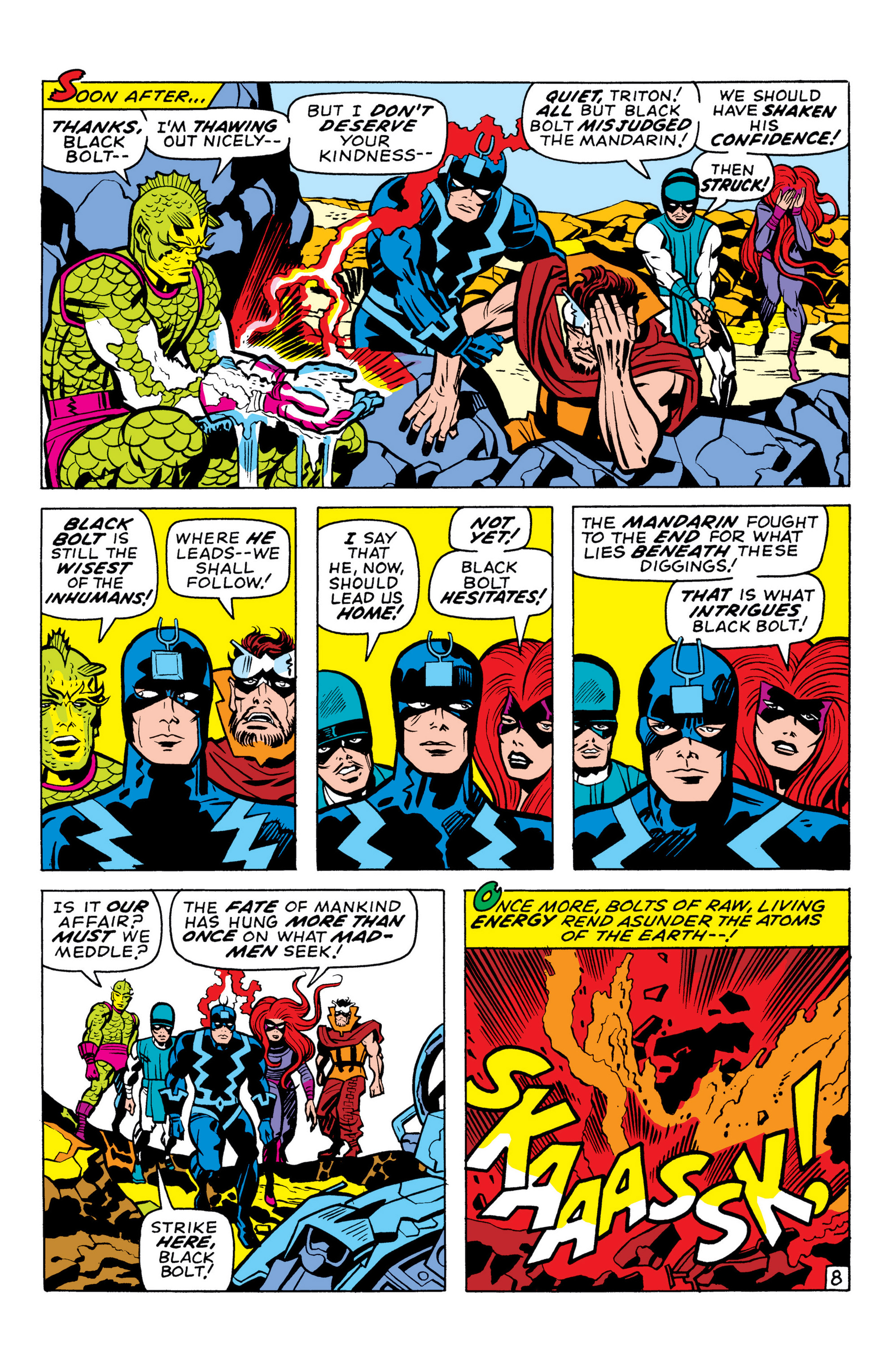 Read online Marvel Masterworks: The Inhumans comic -  Issue # TPB 1 (Part 1) - 99