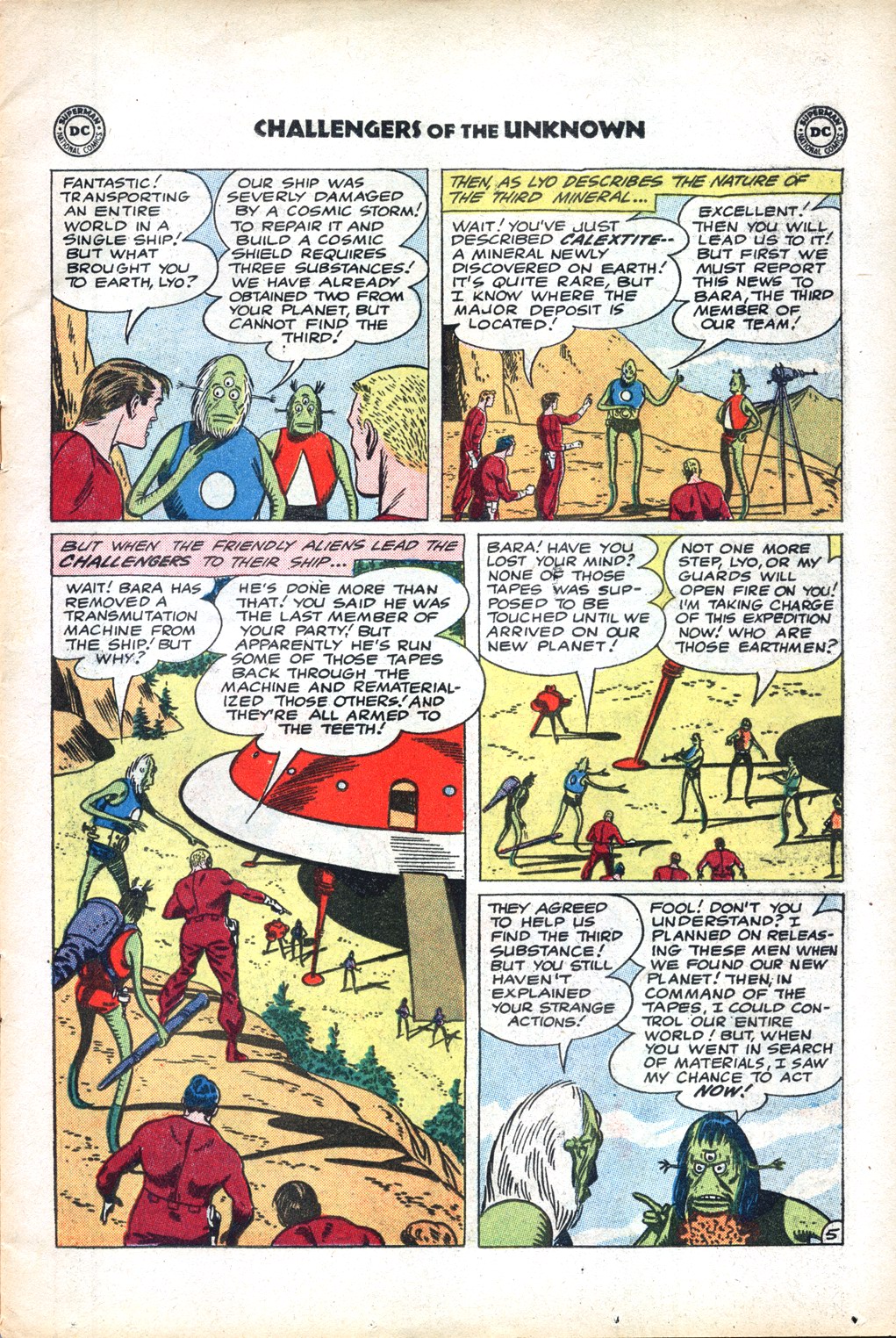 Challengers of the Unknown (1958) Issue #19 #19 - English 7